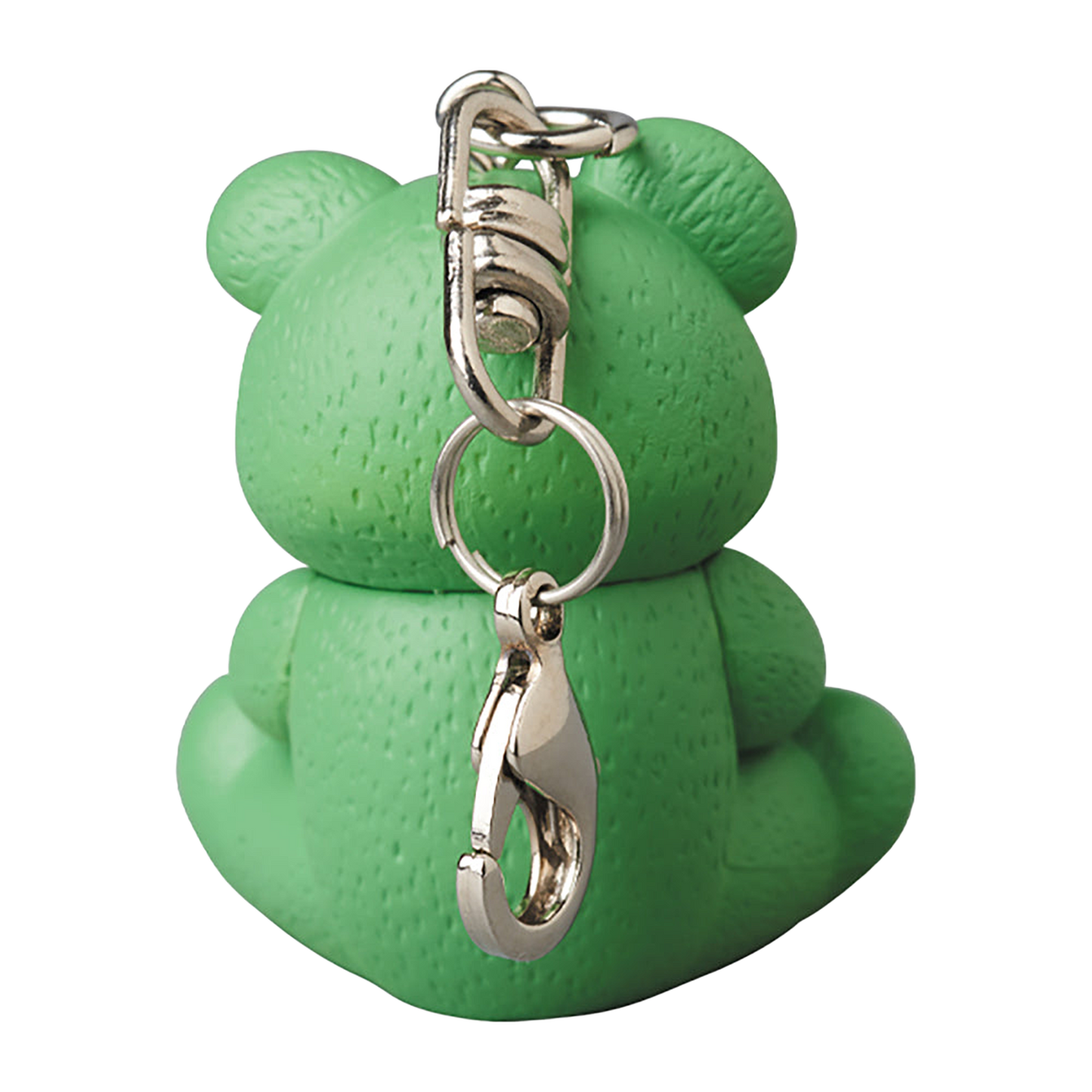 KEYCHAIN UNDERCOVER BEAR MOSSGREEN/LAVENDER/CREAM