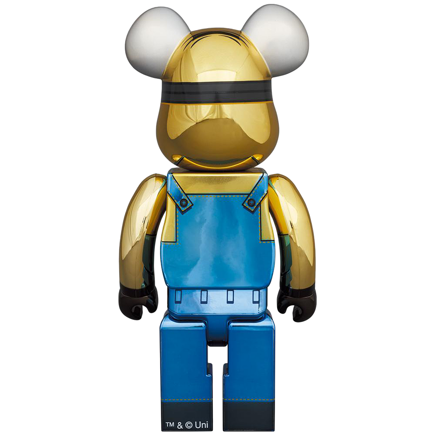 BE@RBRICK DAVE CHROME Ver. 1000%