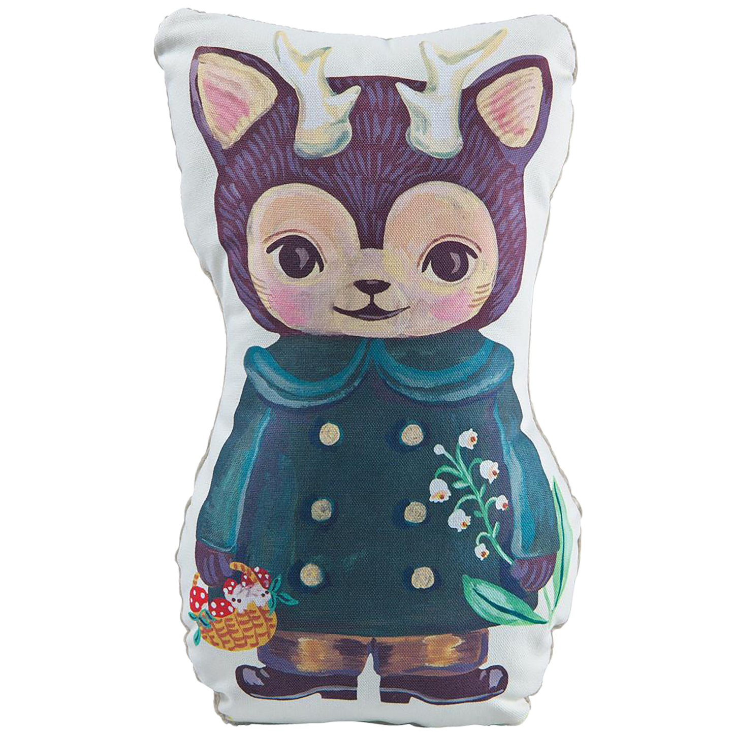 MLE Nathalie Lete × KAORI HINATA Die cut cushion