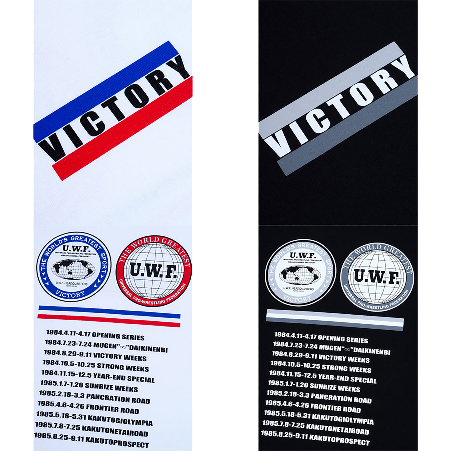 MLE U.W.F. T-SHIRTS VICTORY《Planned to be shipped in late April 2026》