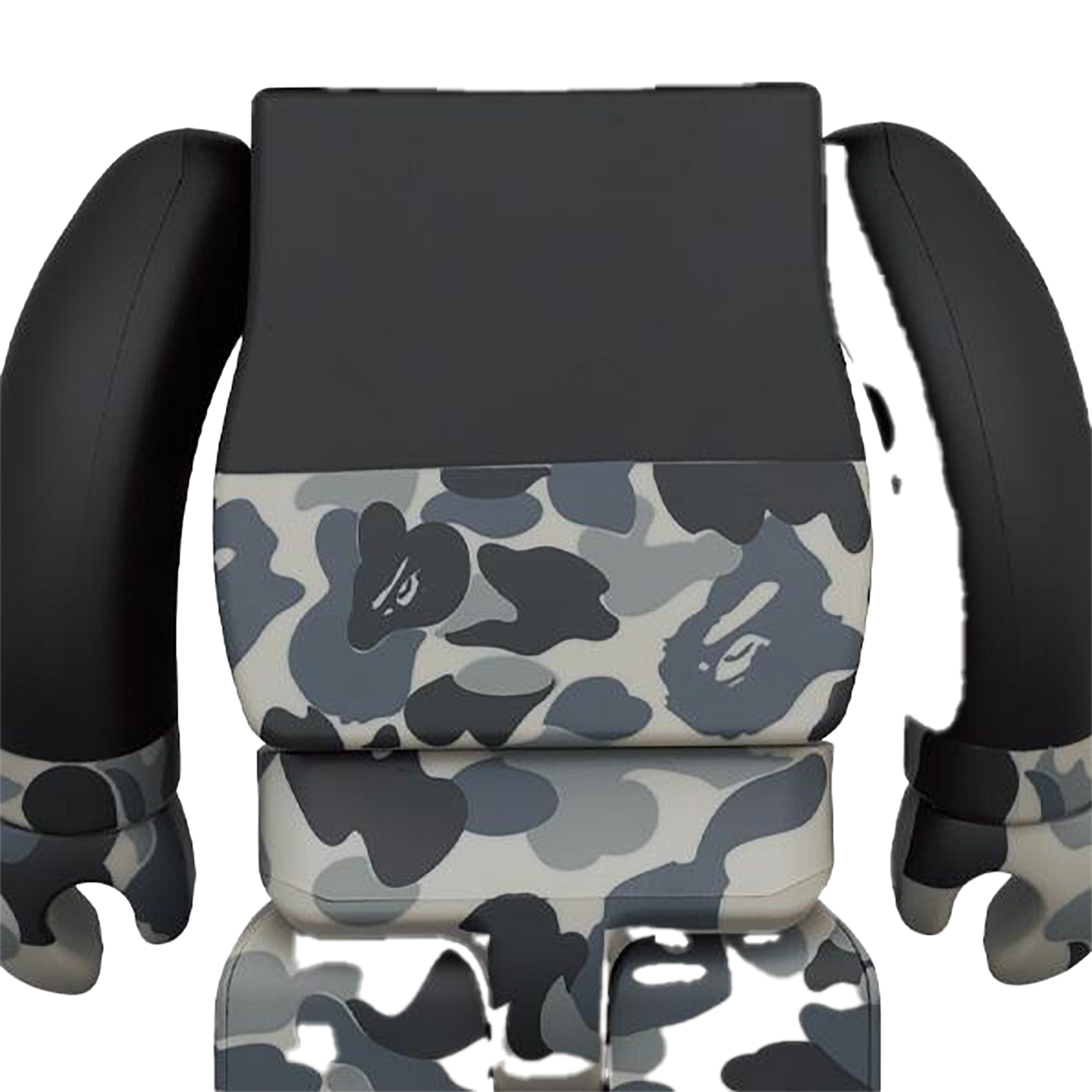 BE@RBRICK BAPE(R) MICKEY MOUSE MONOTONE Ver. 100% & 400%