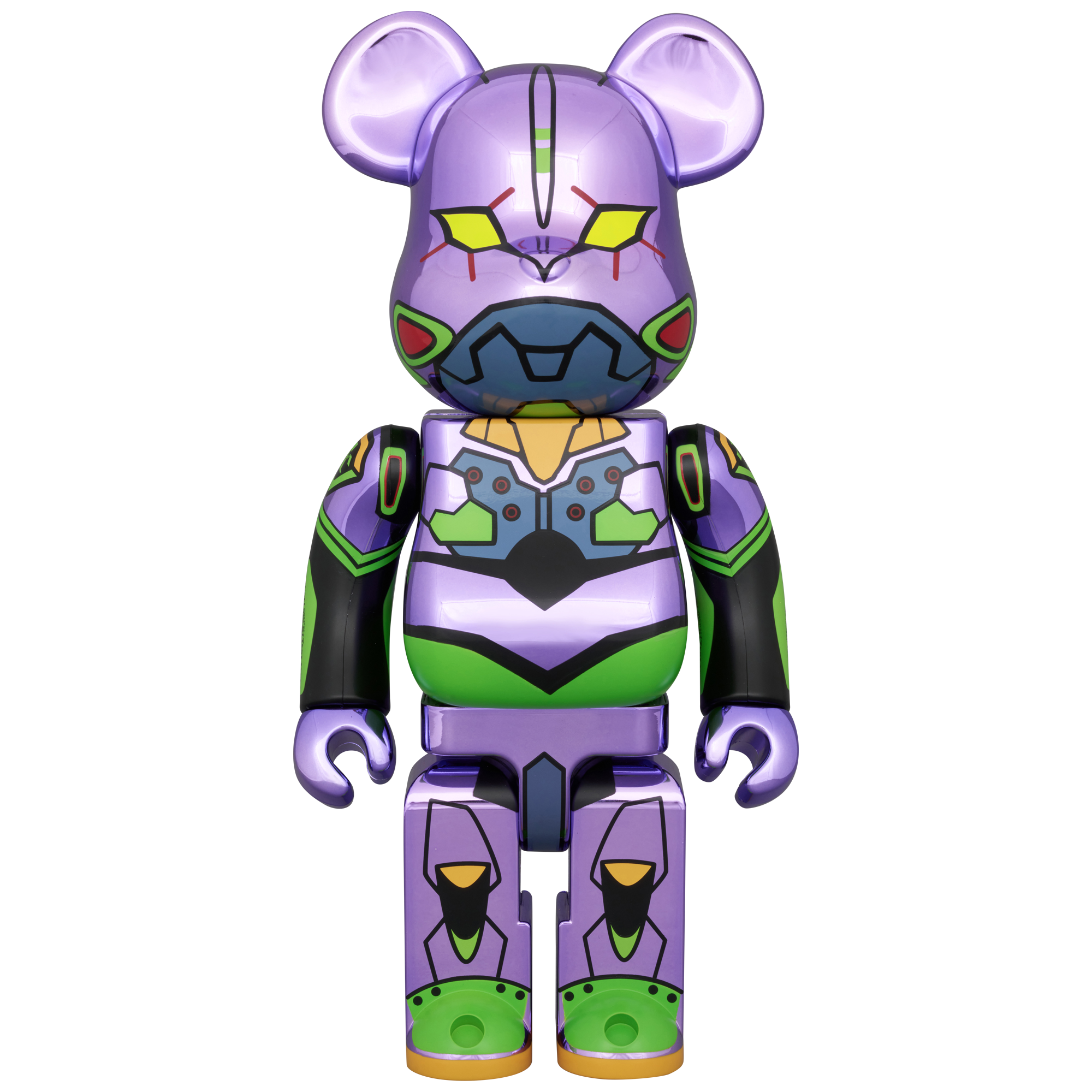 BE@RBRICK エヴァンゲリオン初号機 (新塗装メッキ版) 400％《2026年9月