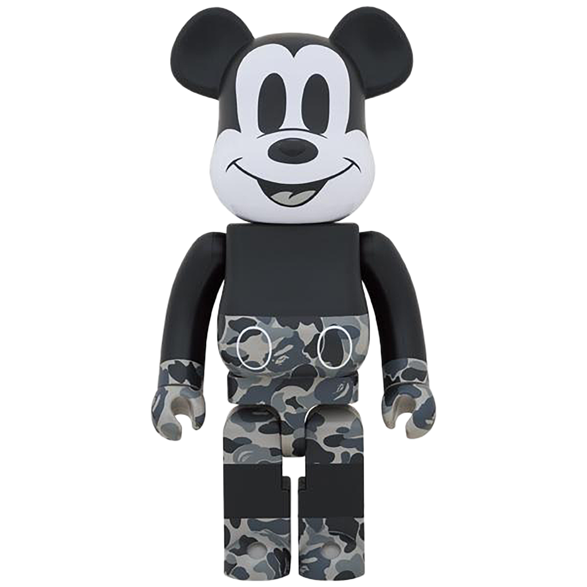 BE@RBRICK BAPE(R) MICKEY MOUSE MONOTONE Ver. 1000% | MEDICOM TOY BE@RBRICK BAPE(R) MICKEY MOUSE MONOTONE Ver. 1000% | MEDICOM TOY