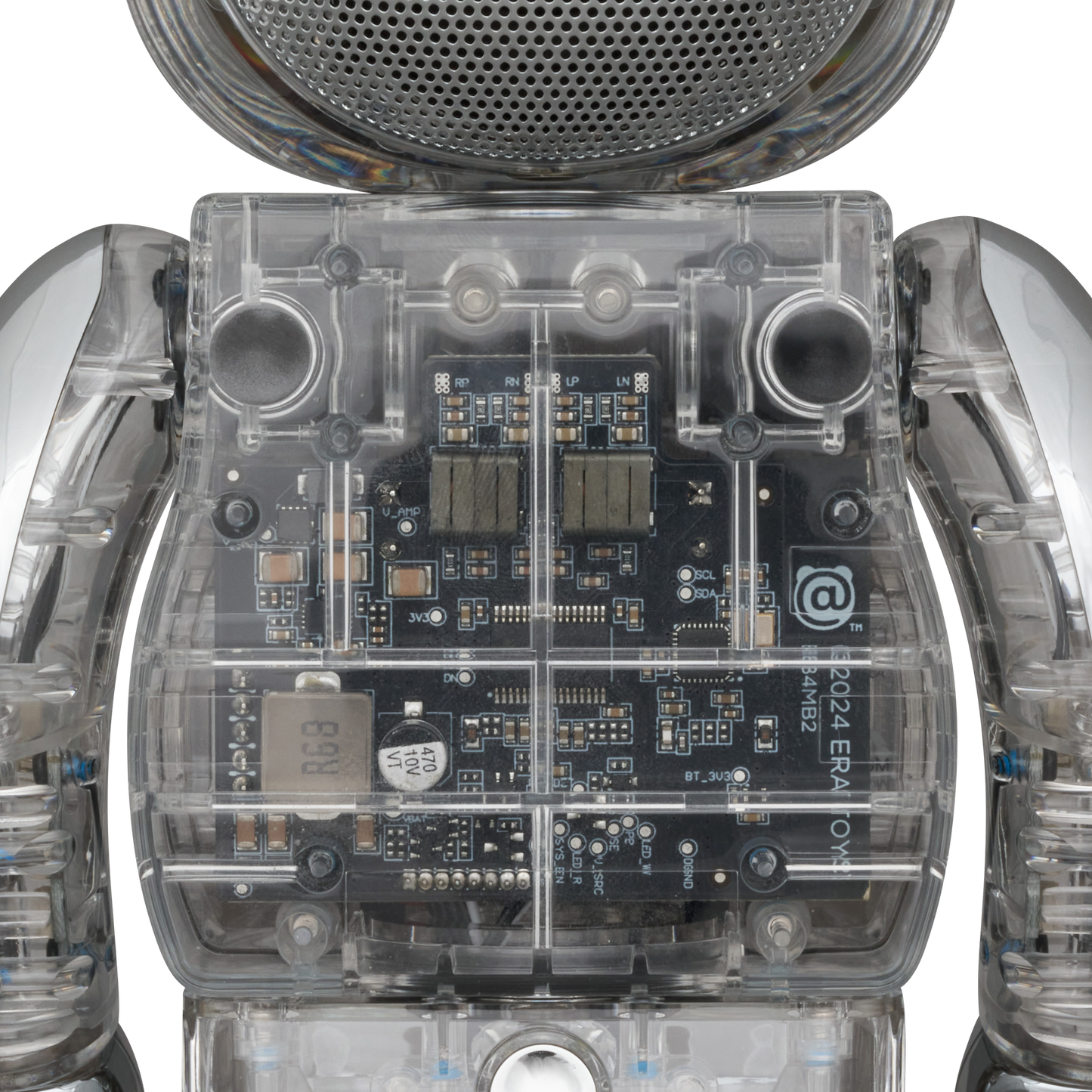 BE@RBRICK AUDIO CHROME 400% Portable Bluetooth(R) Speaker