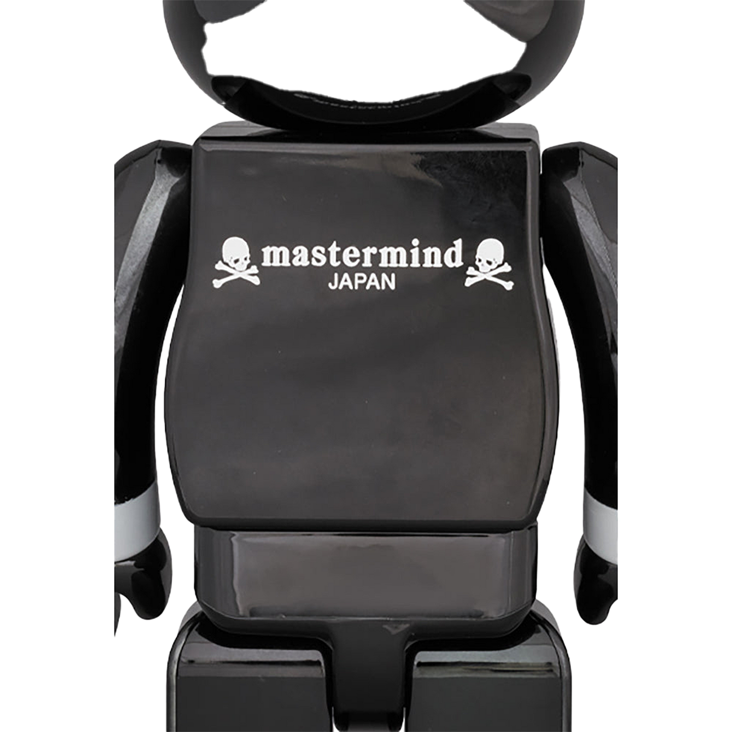 BE@RBRICK mastermind JAPAN BLACK CHROME Ver. 100% & 400%