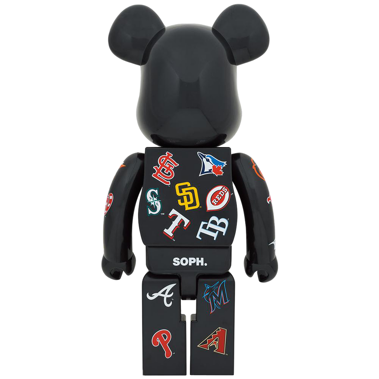 BE@RBRICK F.C.R.B. × MLB 1000% (ALL TEAM)