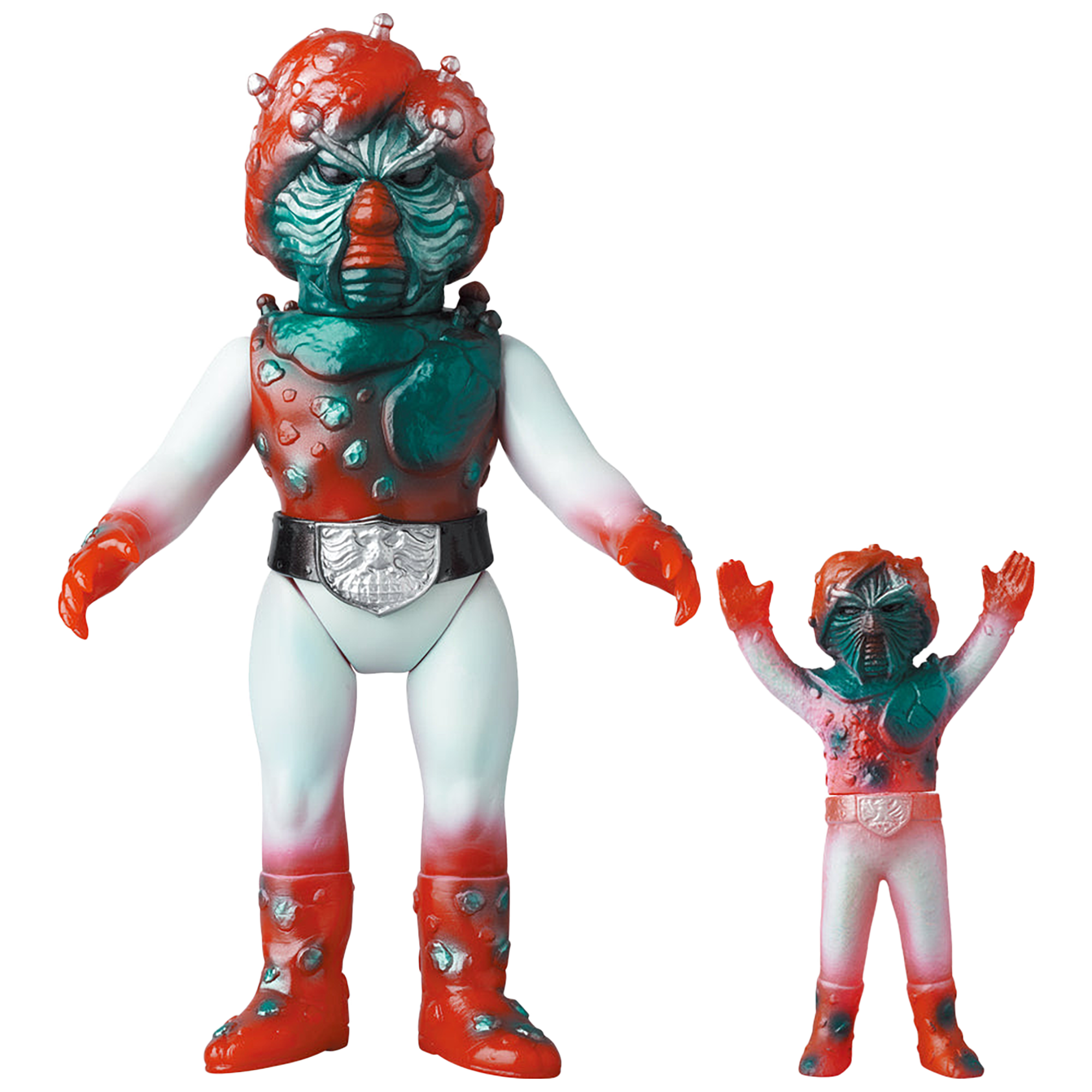 キノコモルグ(新色)+ミニソフビ (仮面ライダーより) | MEDICOM TOY