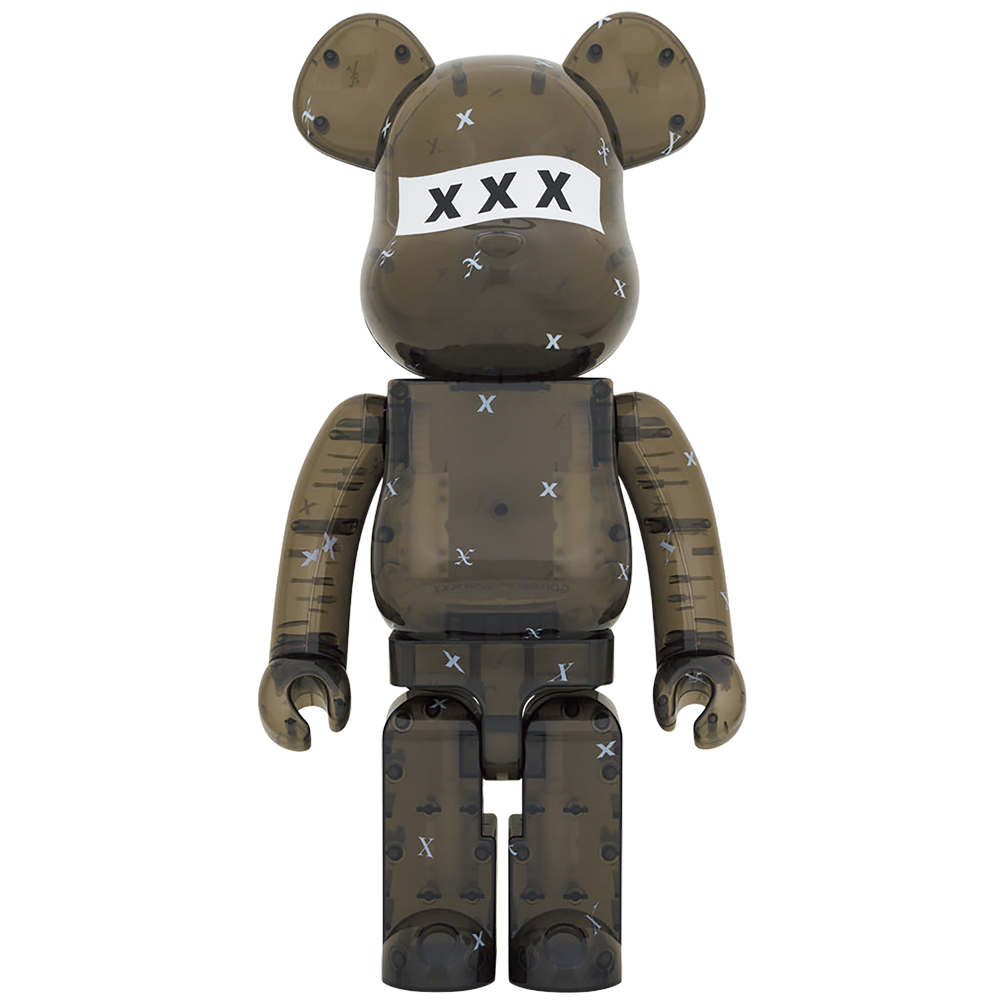 BE@RBRICK GOD SELECTION XXX BLACK CLEAR 1000%