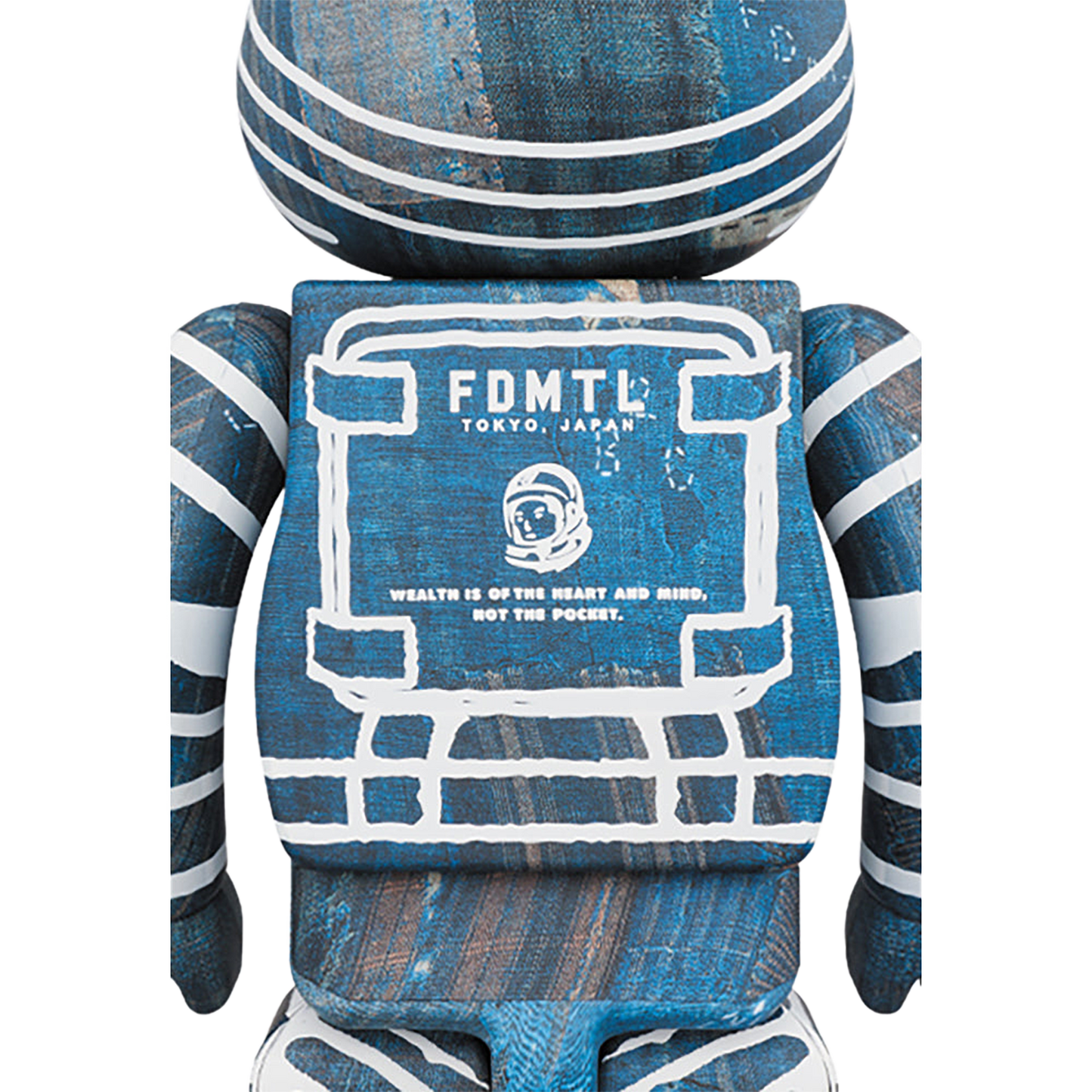 BE@RBRICK BILLIONAIRE BOYS CLUB × FDMTL 100% & 400%