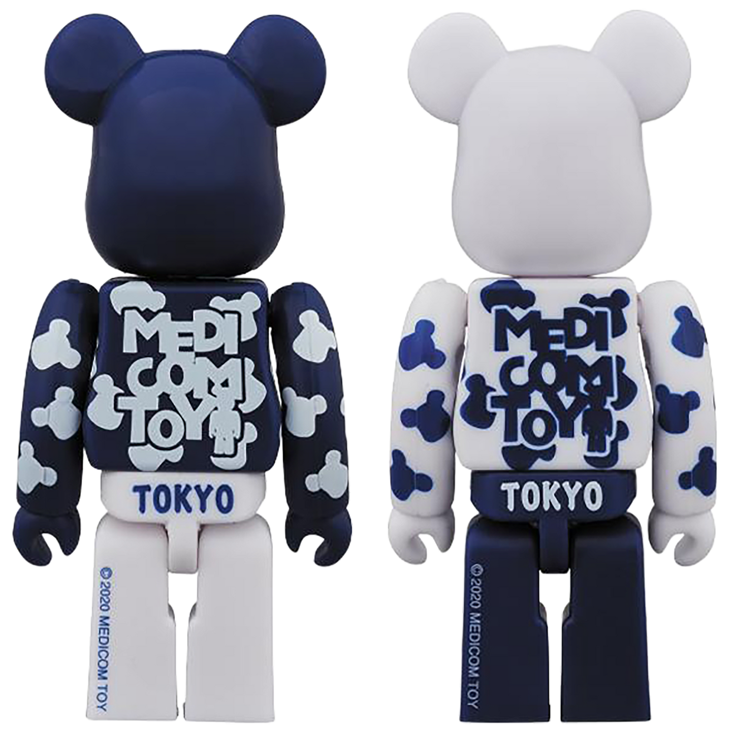 BE@RBRICK Happi Tokyo Navy blue/White