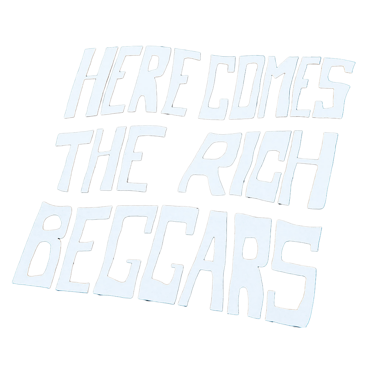 THE RICH BEGGARS “HERE COMES THE RICH BEGGARS”T 恤