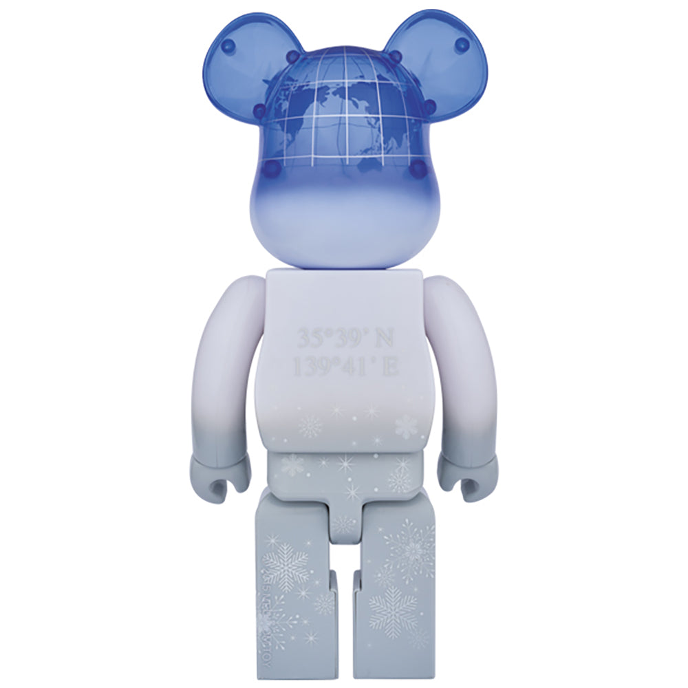 BE@RBRICK EARTH (VOLCANO RED / SNOW WHITE) 400%_4