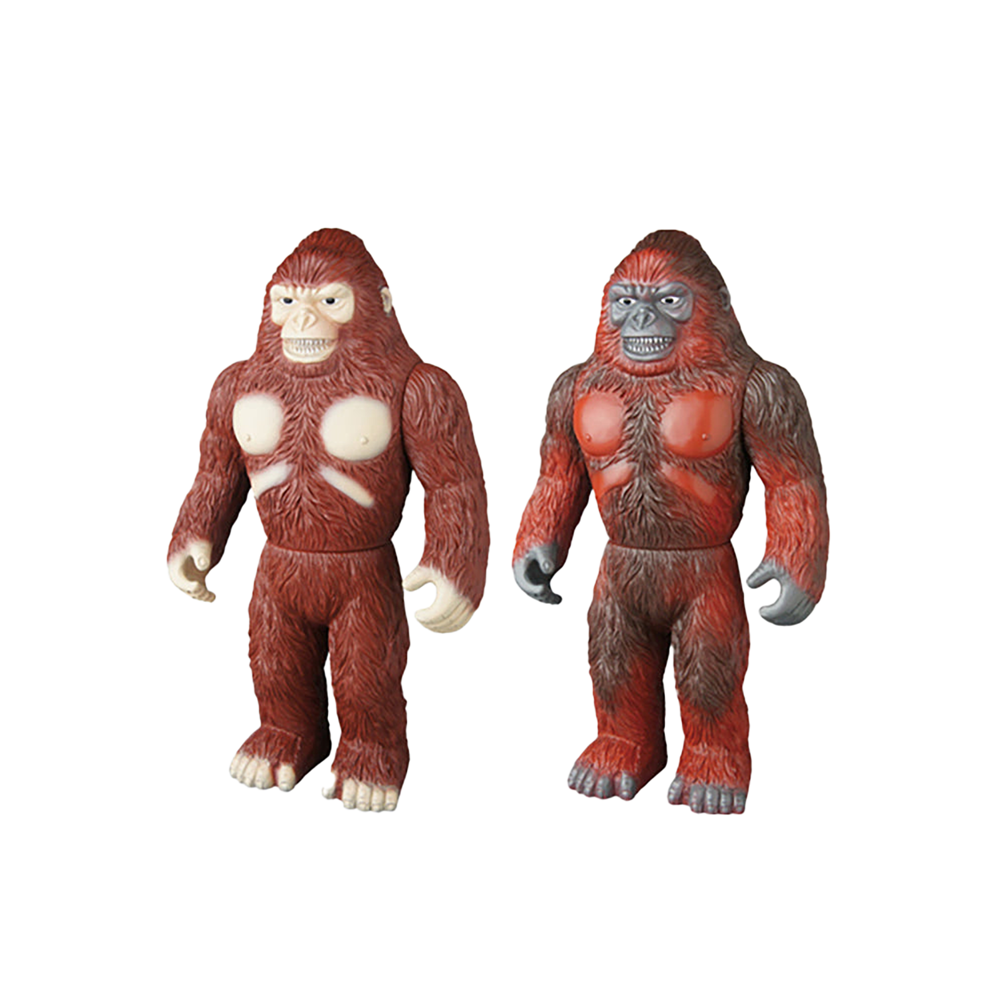 APOS TOYS wildhunt Bigfoot ビッグフット 怪獣ソフビ ビッグフット a.k.a. Sasquatch (ブラウンVer./ダークブラウンVer