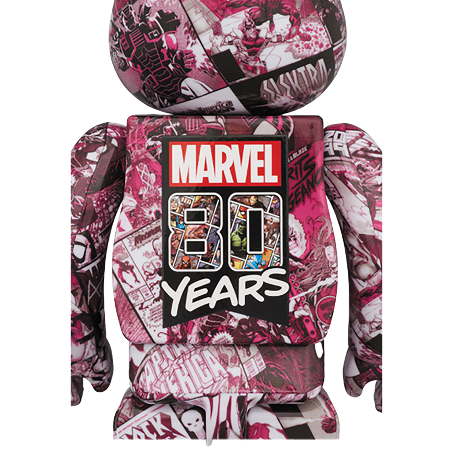 BE@RBRICK MARVEL 80TH ANNIV.100% & 400%