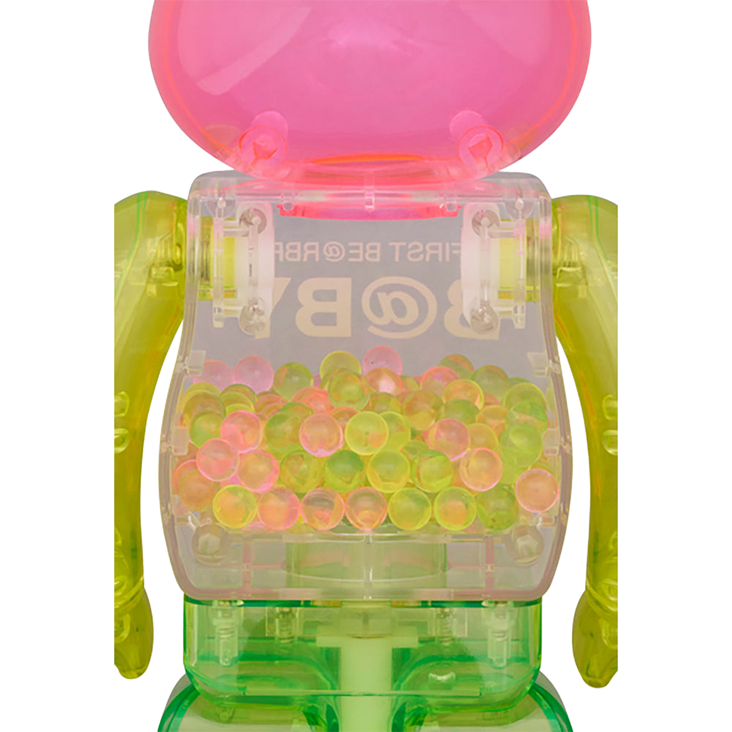 MY FIRST BE@RBRICK 1st Color Clear Ver. 100% & 400%
