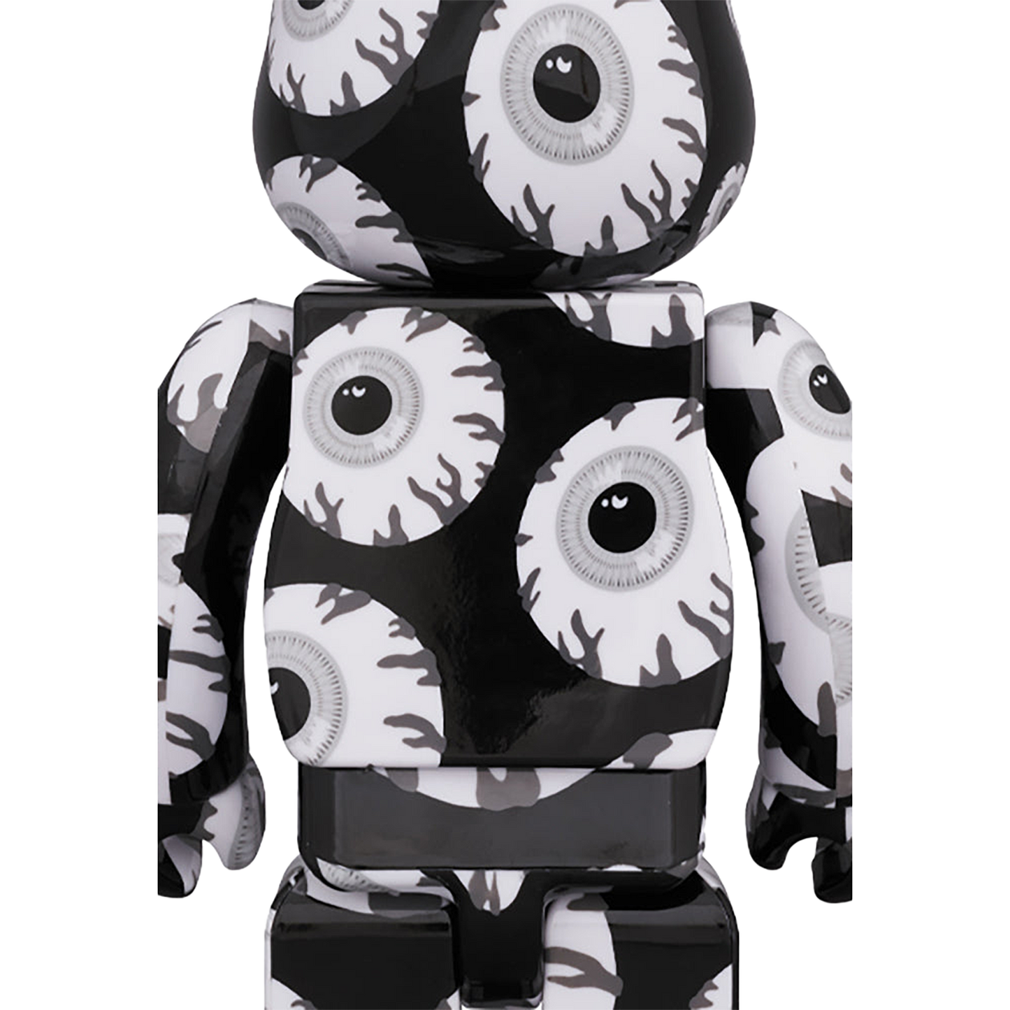 BE@RBRICK Mishka monochromatic 100% & 400%