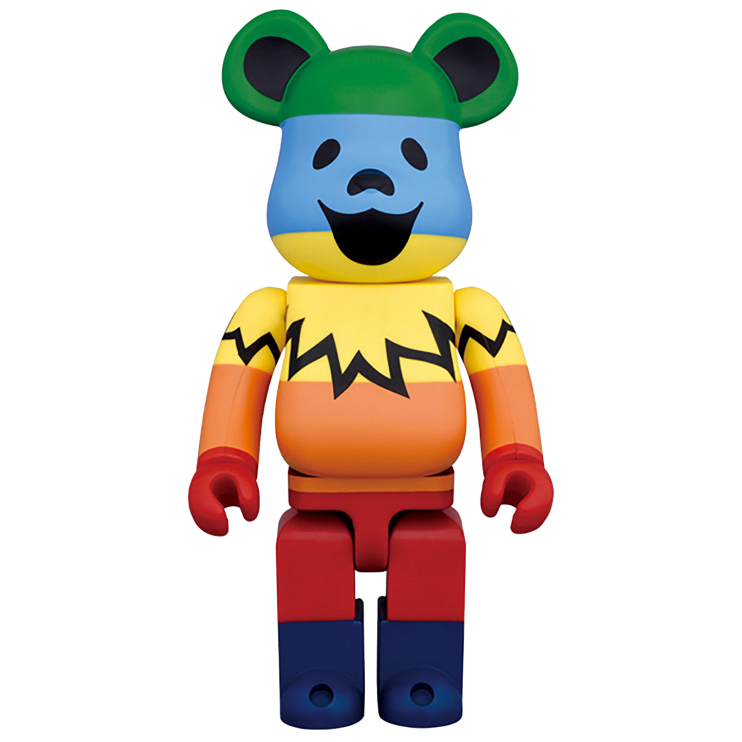 BE@RBRICK GRATEFUL DEAD DANCING BEAR RAINBOW Ver.1000%
