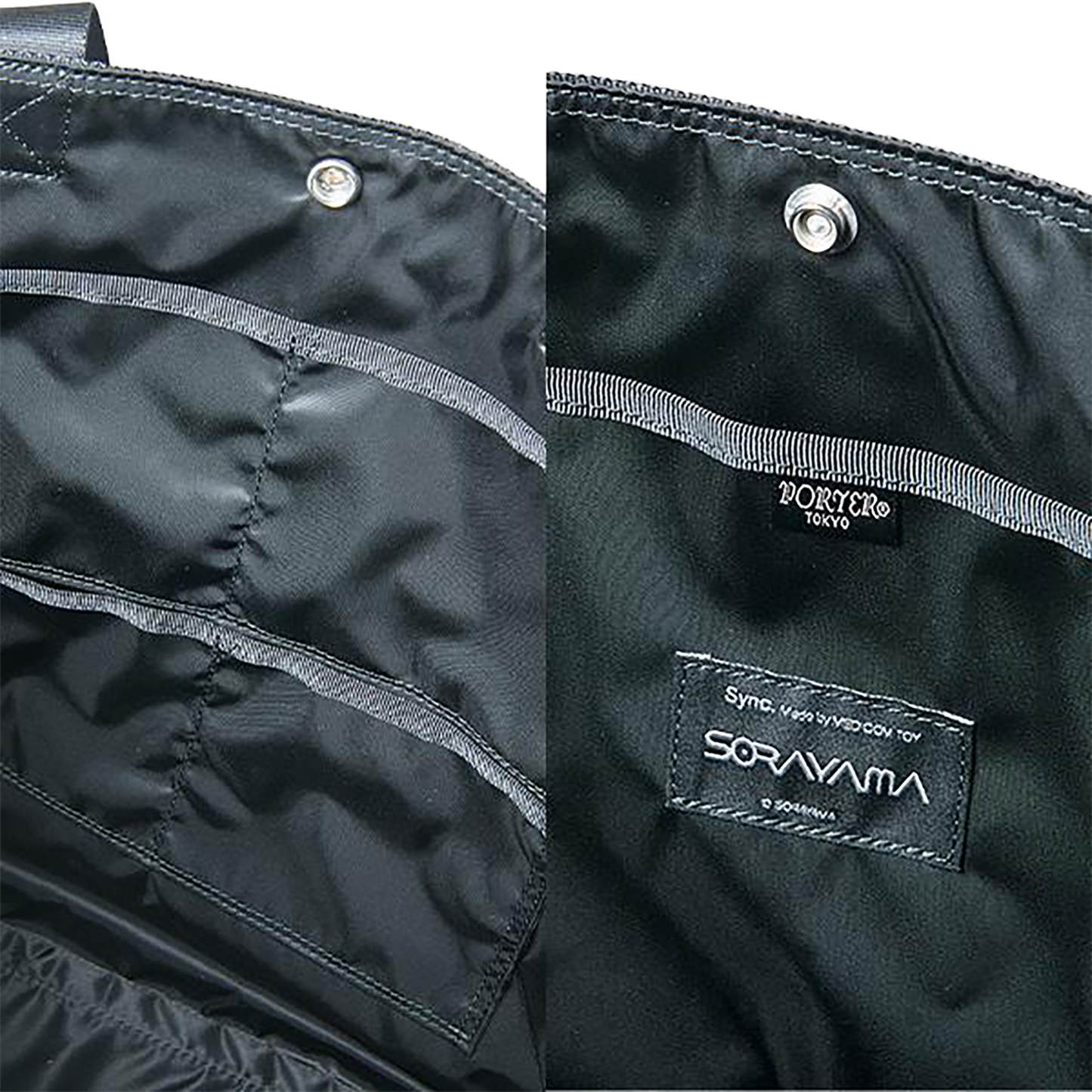 HAJIME SORAYAMA VINYL TOTE BAG "SEXY ROBOT 02" made by PORTER