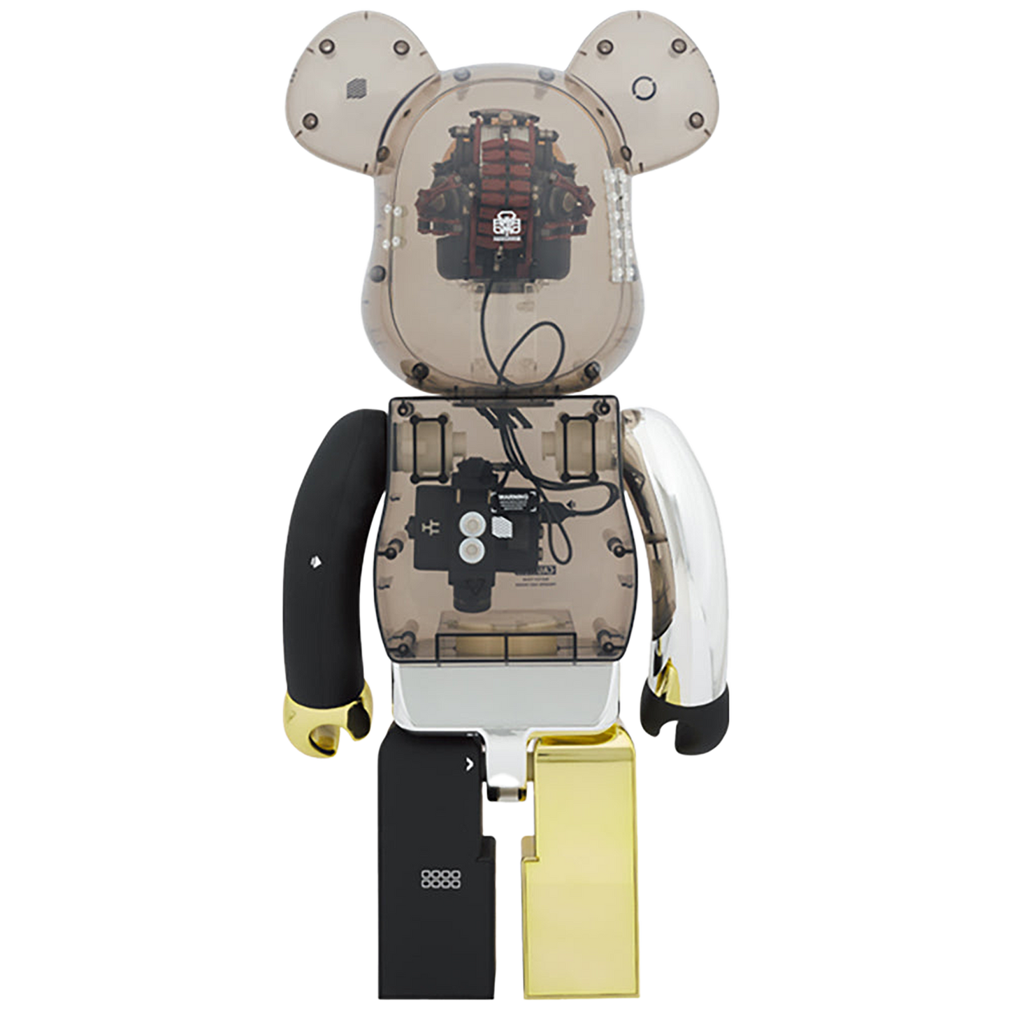 BE@RBRICK Memento Mori クリアスモーク Ver. 1000%