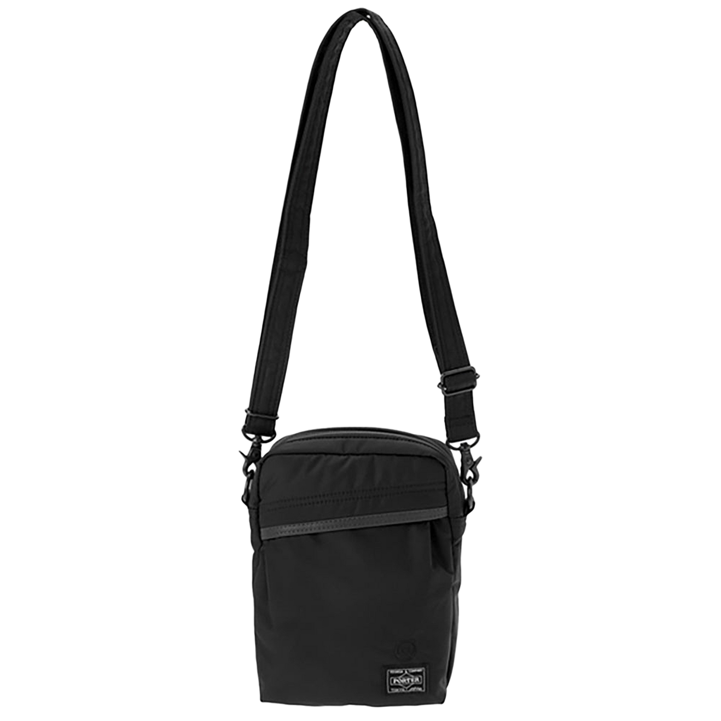 「PORTER × BE@RBRICK」 BLACK/REFLECTIVE SHOULDER BAG