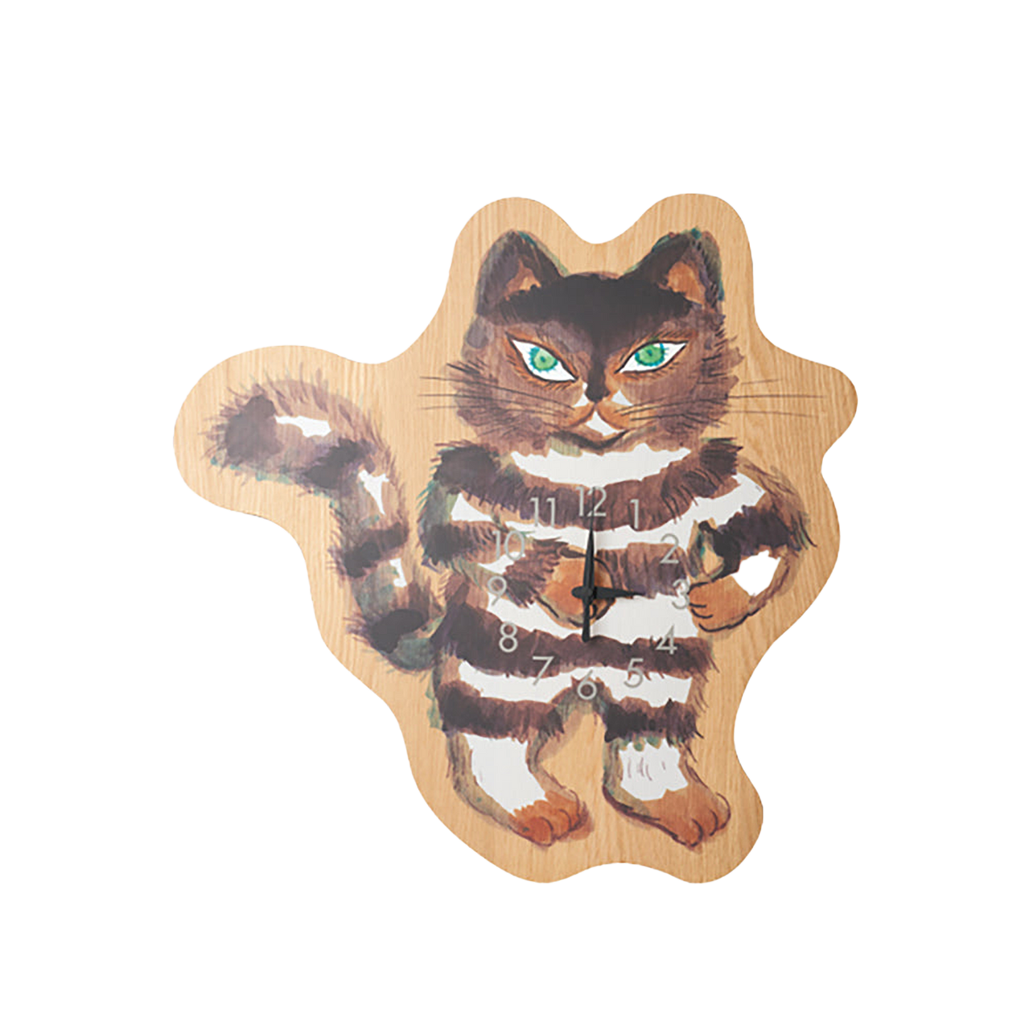 CLOCKWARKSAND とらねこ ウォールクロック
