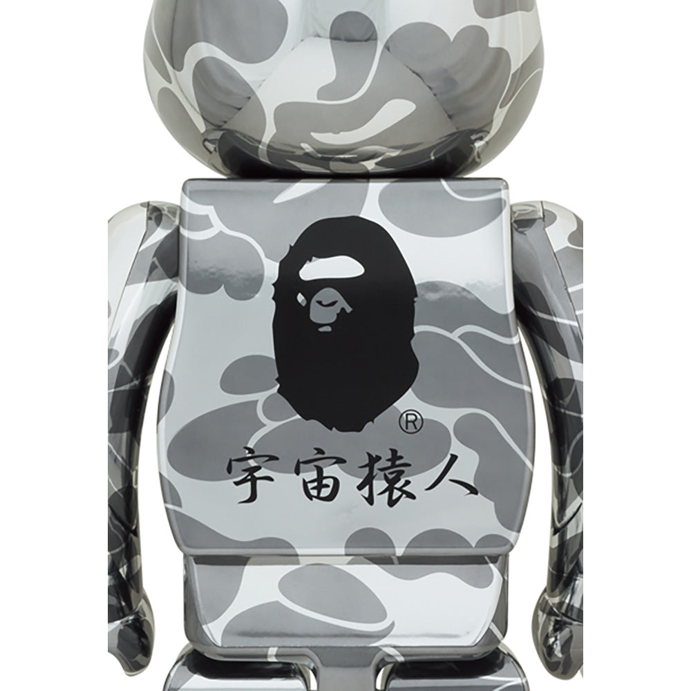 BE@RBRICK BAPE(R) 招き猫 金メッキ 1000%/達磨 銀メッキ 1000%_4