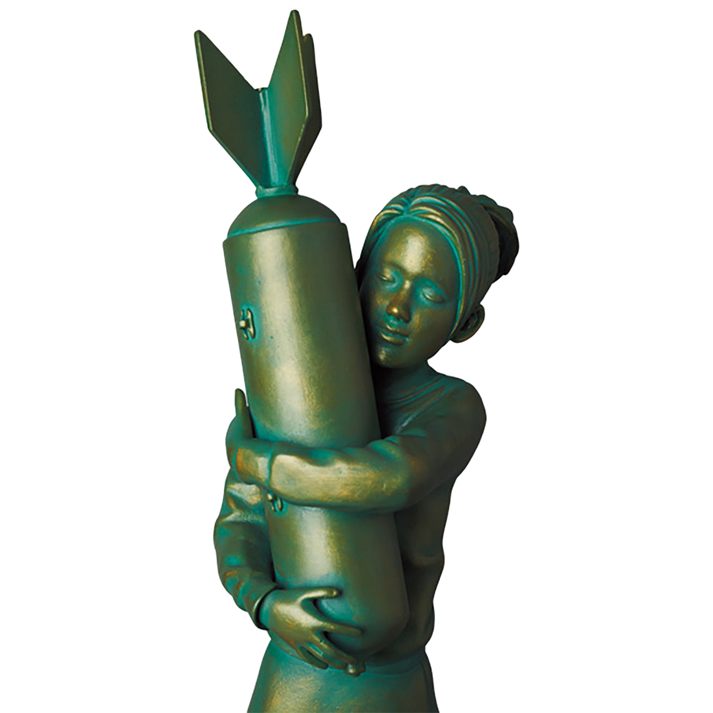BOMB HUGGER BRONZE STATUE #2