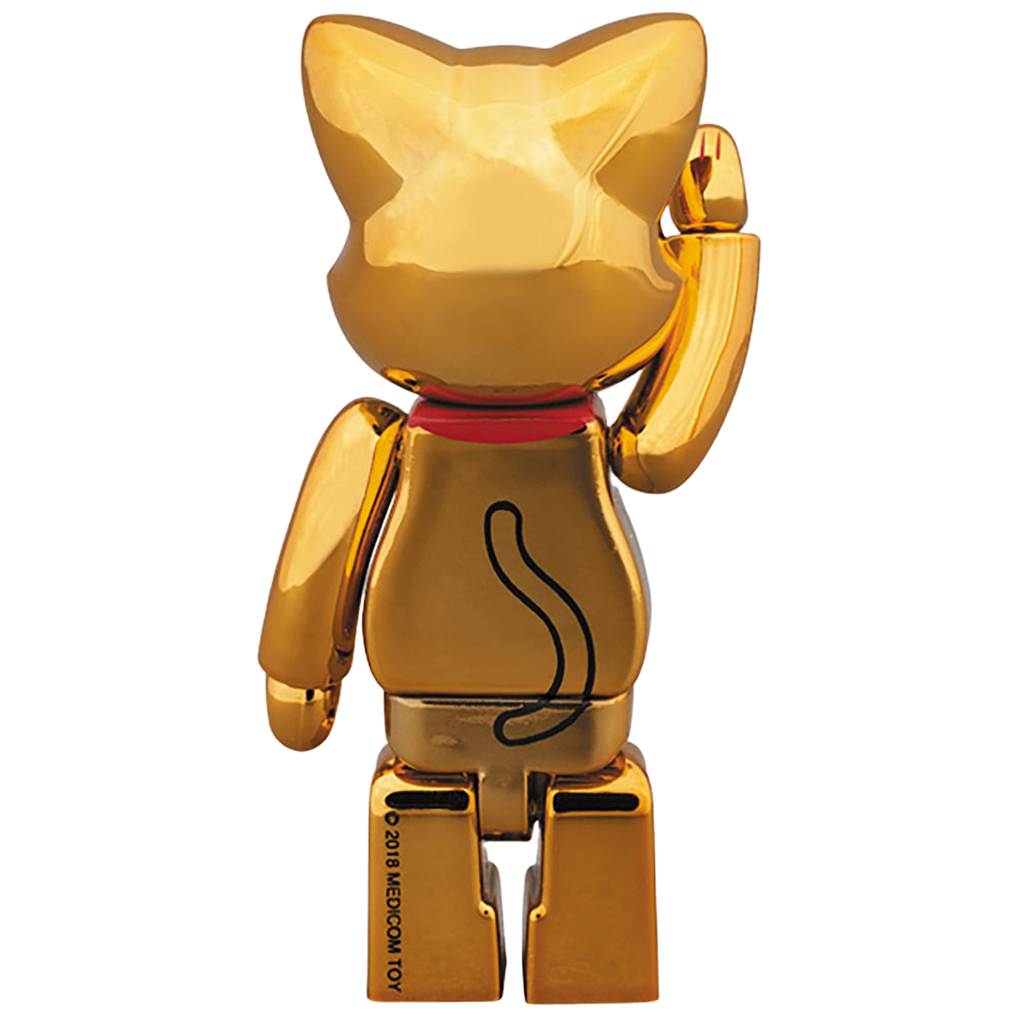 NY@BRICK 招き猫 金メッキ弐 100%