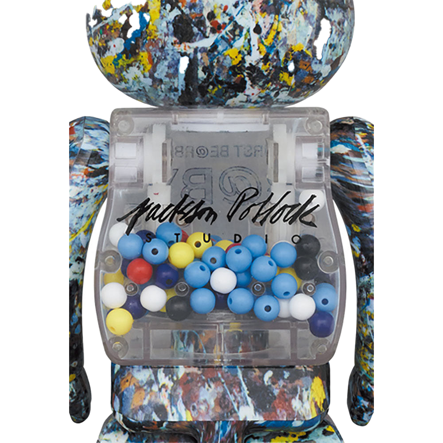MY FIRST BE@RBRICK Jackson Pollock Studio Ver.100% & 400%