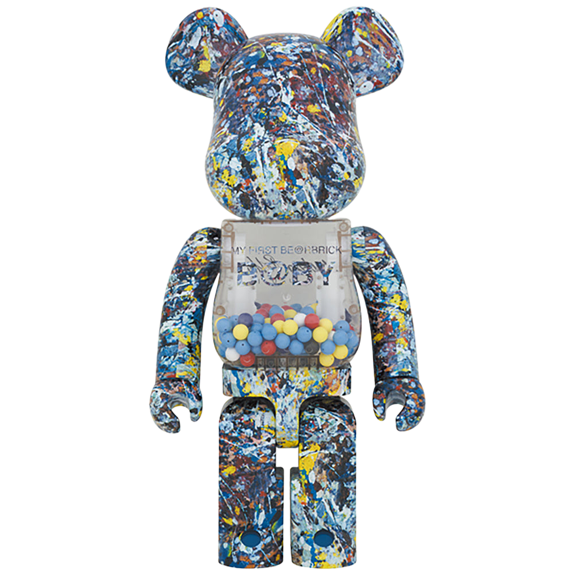 MY FIRST BE@RBRICK Jackson Pollock Studio Ver.1000％ | MEDICOM TOY