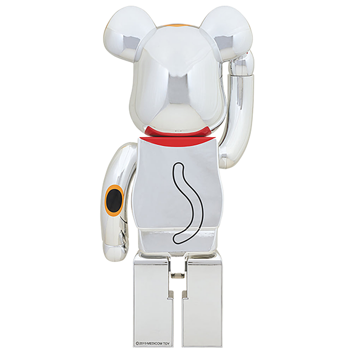 BE@RBRICK 招き猫 銀メッキ 1000%