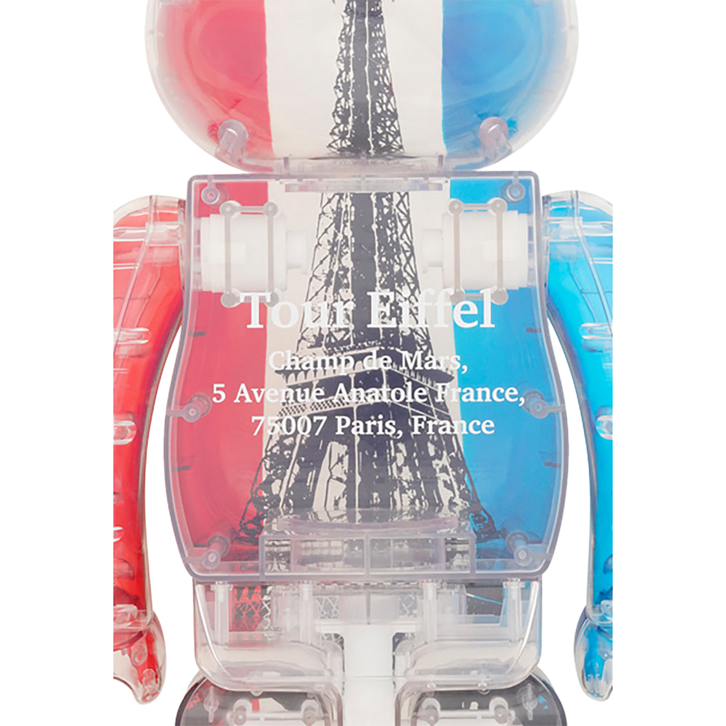 EIFFEL TOWER Tricolor Ver. BE@RBRICK 1000%