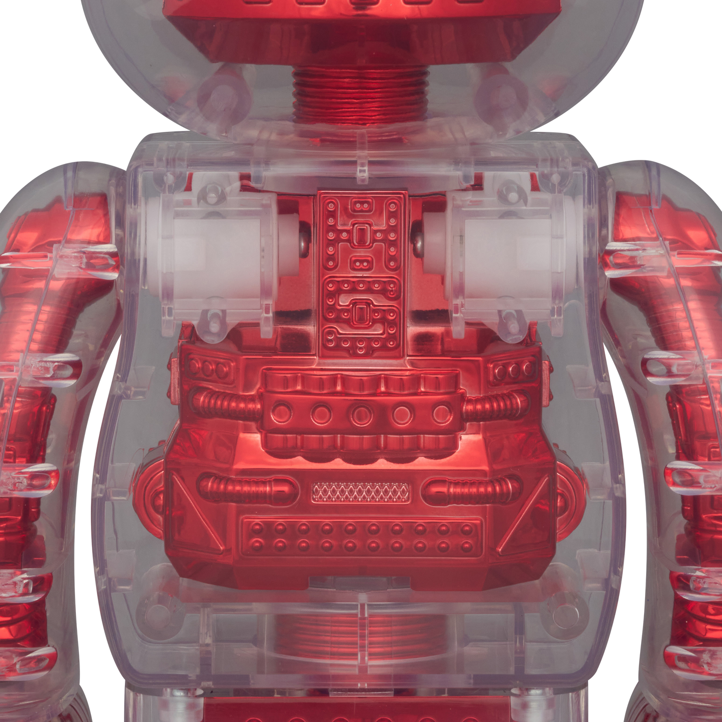 BE@RBRICK HxS(HIROTA SAIGANSHO) METALLIC RED 400%_1
