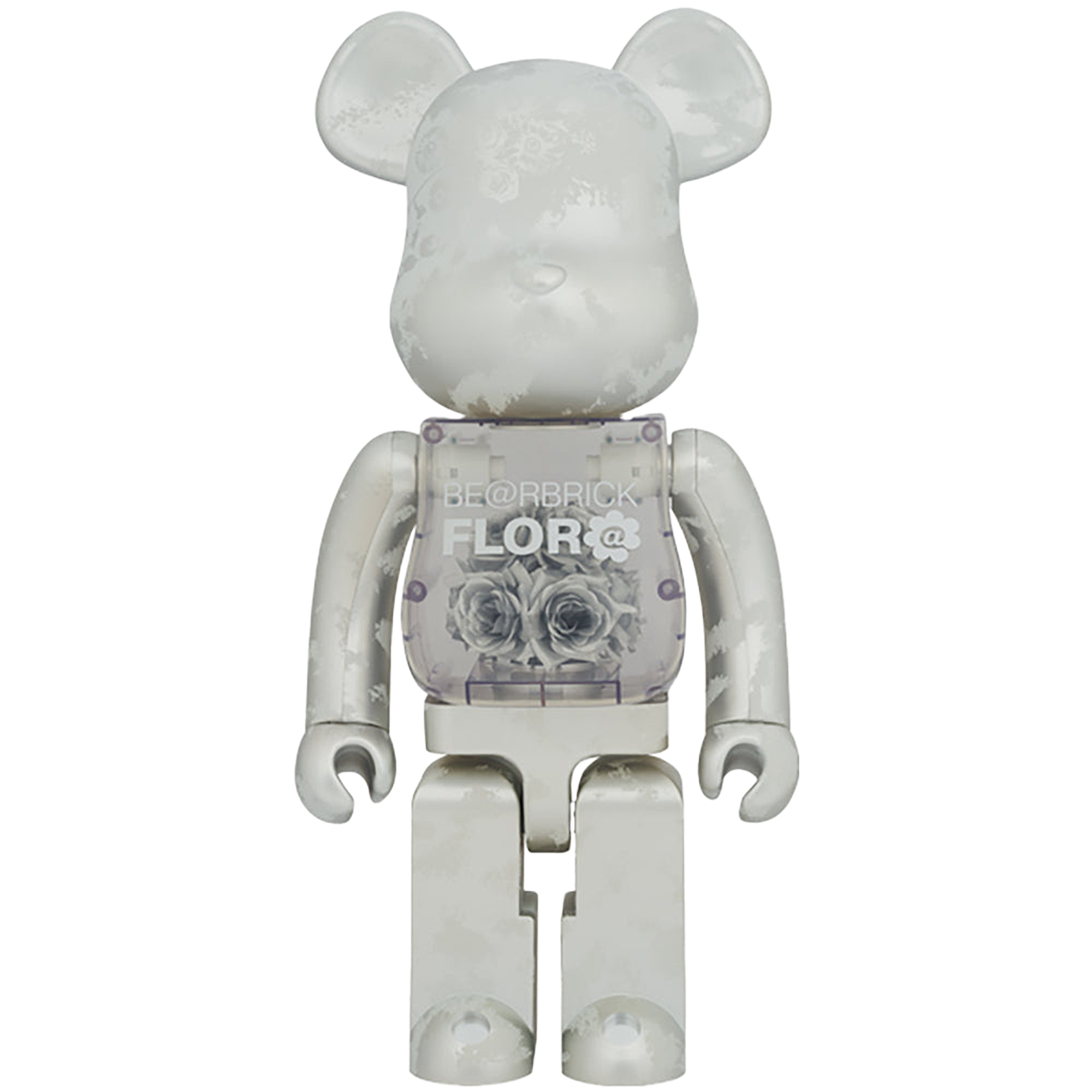 BE@RBRICK FLOR@ SILVER 1000% | MEDICOM TOY OFFICIAL STORE BE@RBRICK FLOR@ SILVER 1000% | MEDICOM TOY OFFICIAL STORE