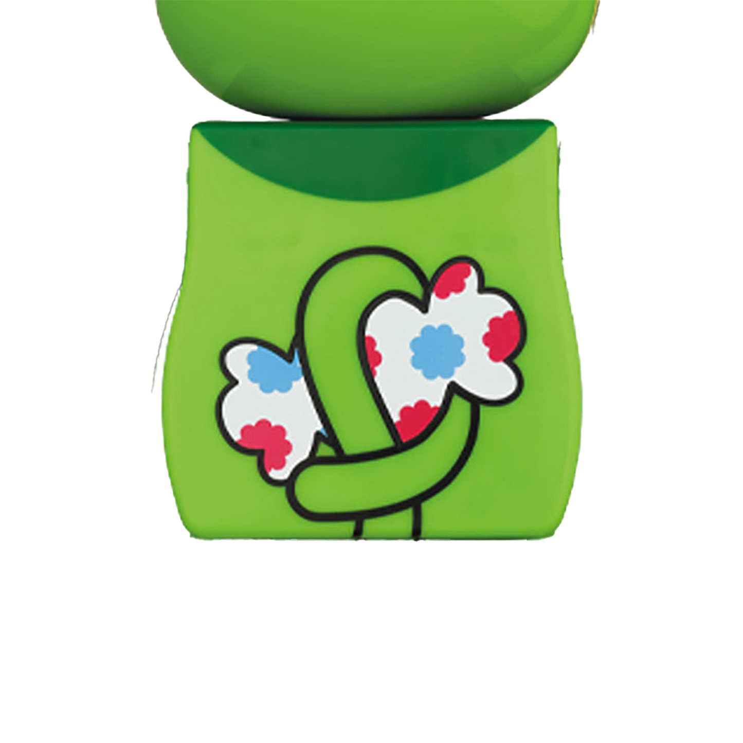 BE@RBRICK 招き猫 ペコちゃん 蛍光グリーン 100% & 400%