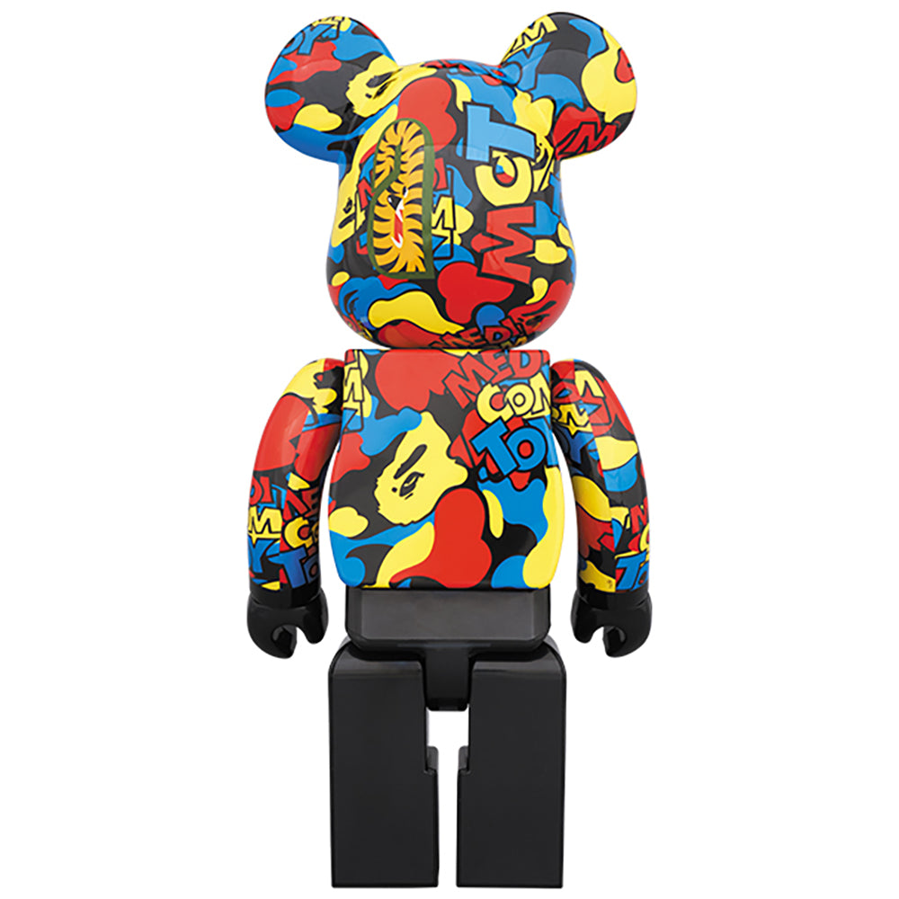 MEDICOM TOY CAMO SHARK BE@RBRICK 400%_1