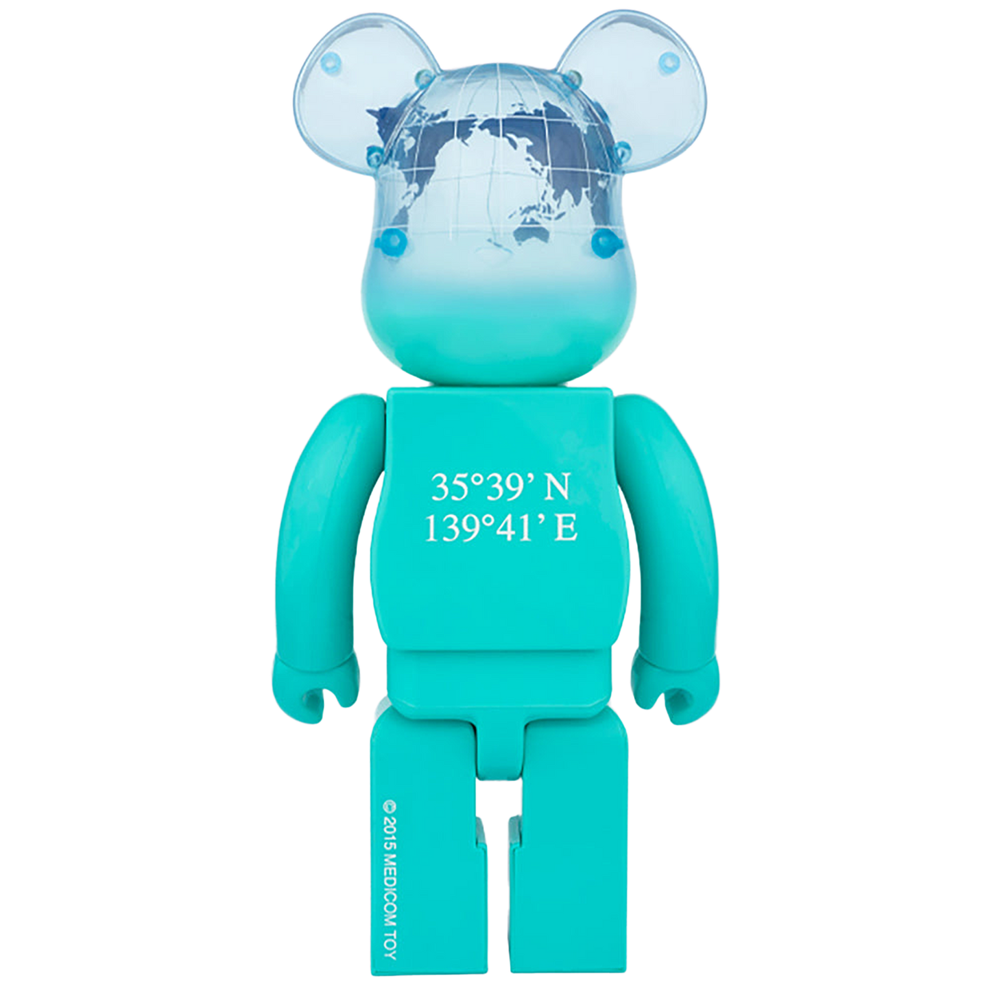 BE@RBRICK EARTH 400%(COSMIC BLACK/OCEAN BLUE)