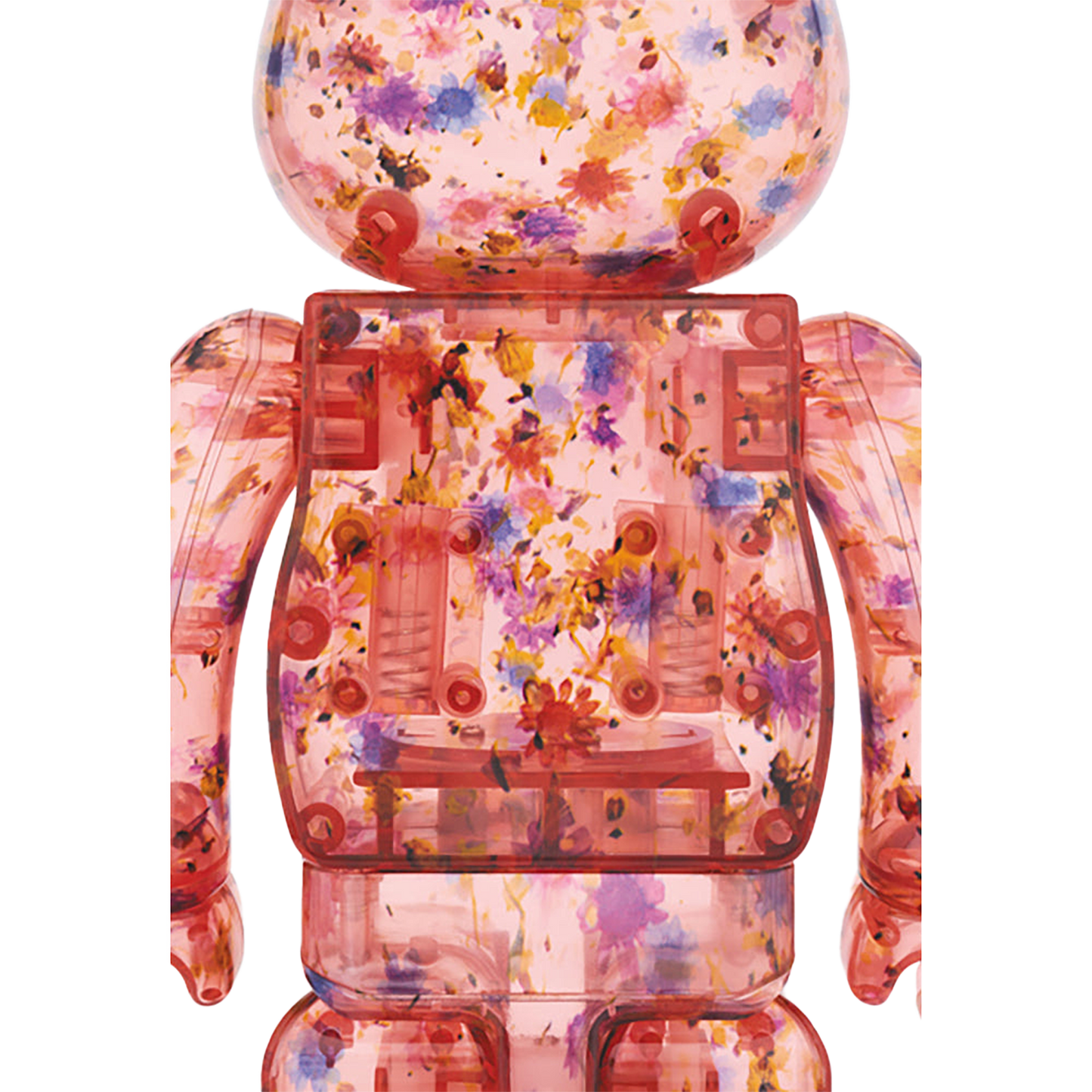 BE@RBRICK ANREALAGE(CLEAR RED Ver.) 100% & 400%
