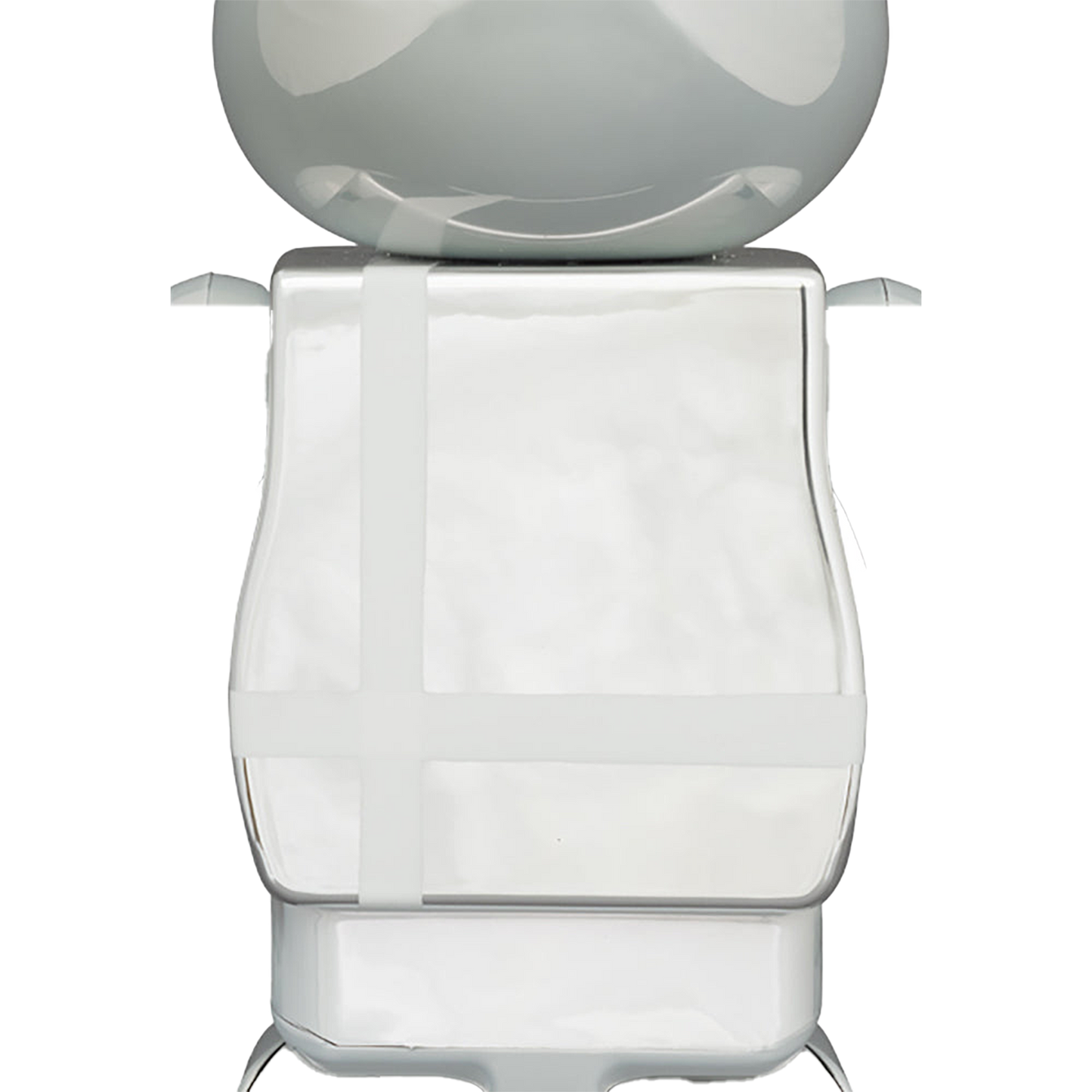 BE@RBRICK MEDICOM TOY PLUS WHITE CHROME Ver. 100% & 400%