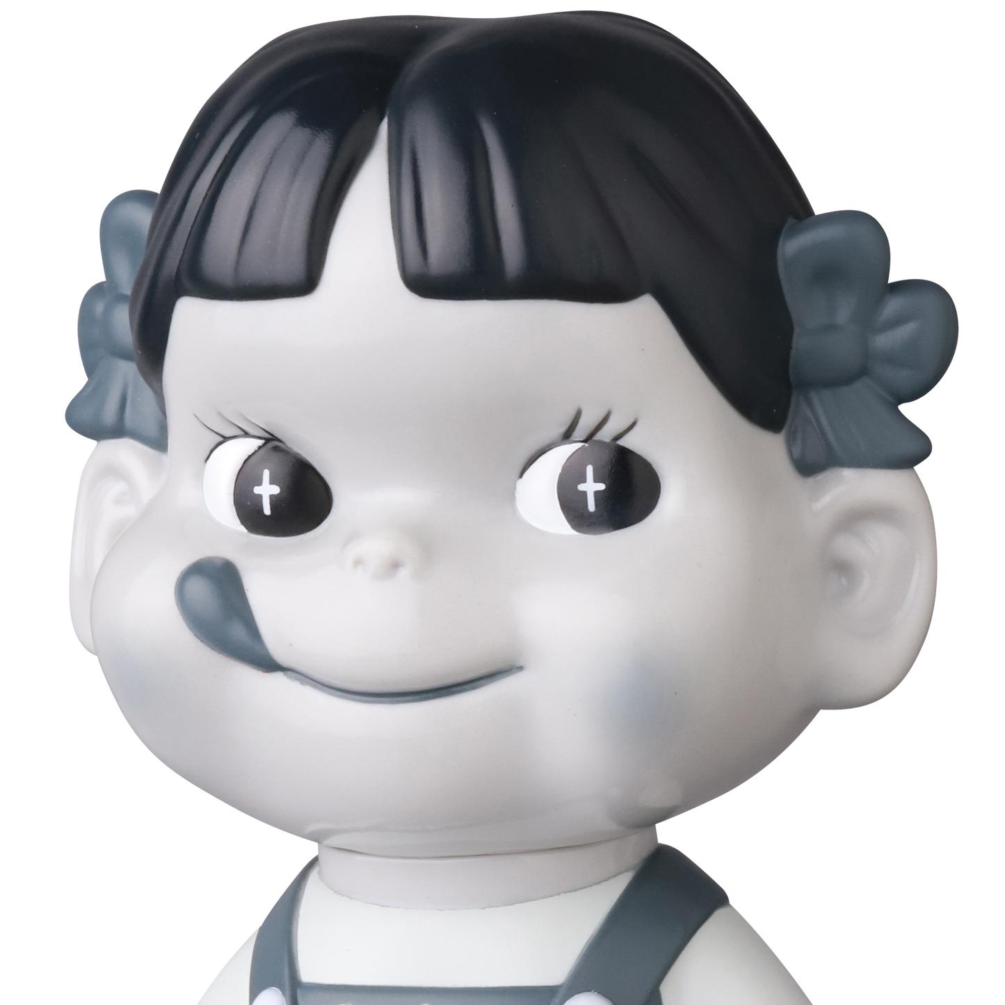 不二家ソフビコレクション ペコちゃん(白黒)_2