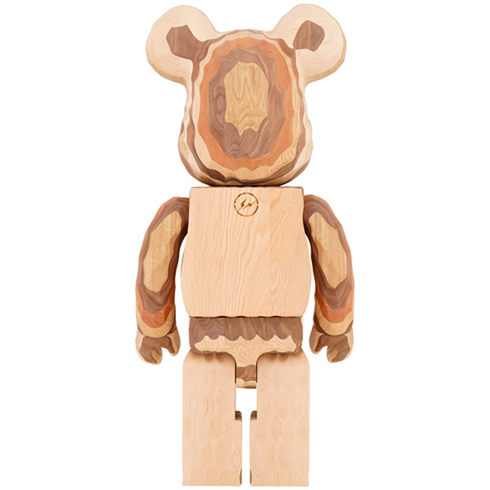 BE@RBRICK カリモク fragmentdesign 1000% carved wooden LAYERED_1