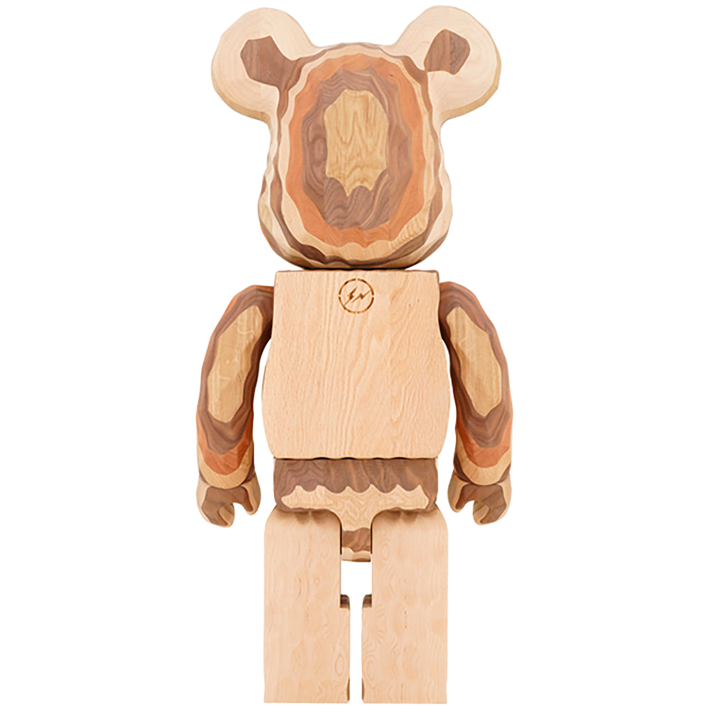 BE@RBRICK カリモク fragmentdesign 1000% carved wooden LAYERED