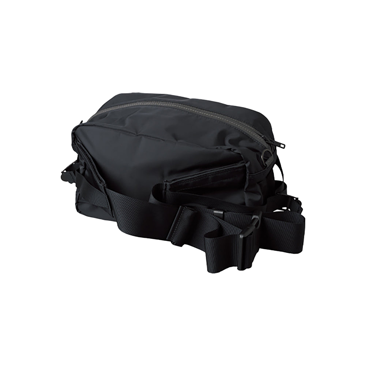 PORTER × BE@RBRICK BLACK/REFLECTIVE WAIST BAG