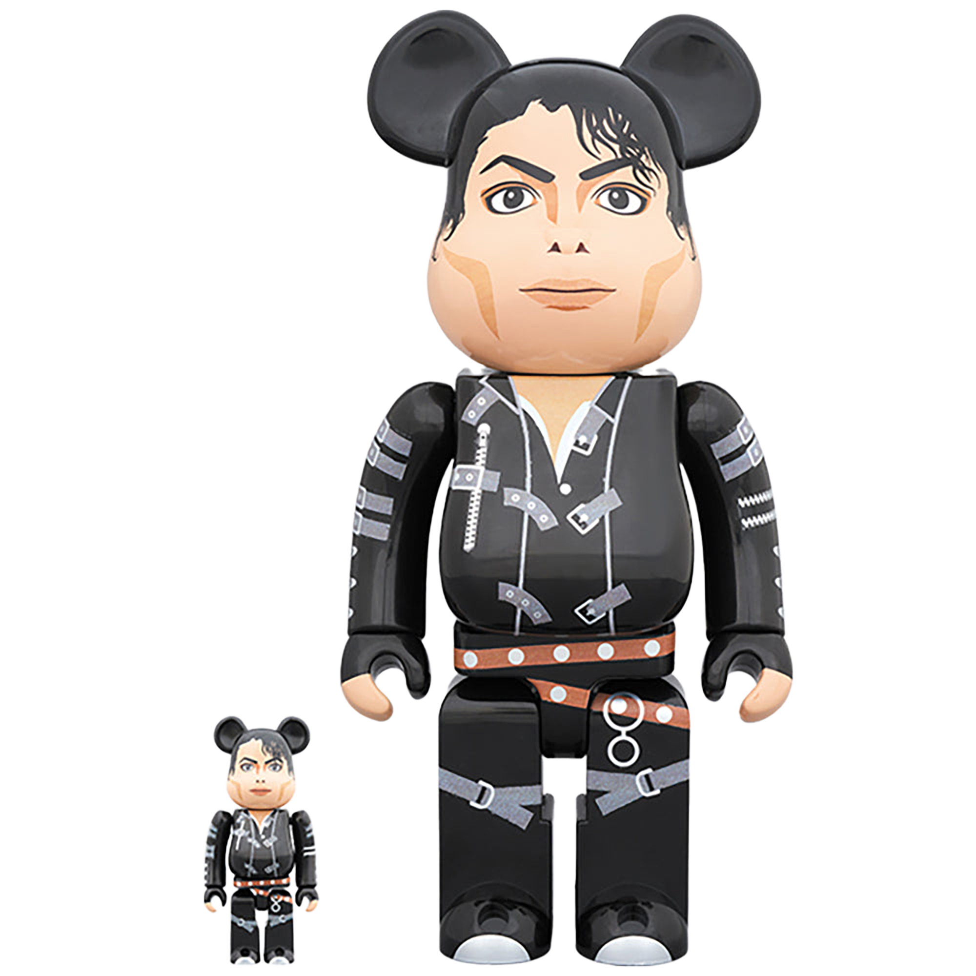ベアブリック/400%/マイケルジャクソン/限定/BAD/100%/美品/箱付 BE@RBRICK Michael Jackson “BAD” 100% & 400% | MEDICOM TOY OFFICIAL