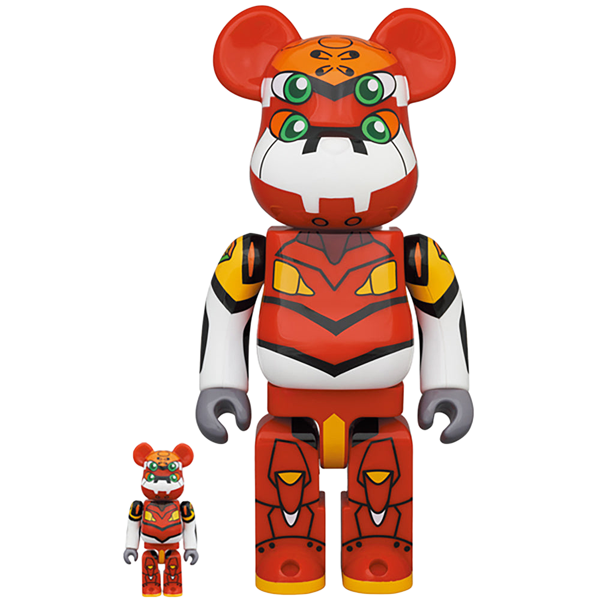 BE@RBRICK エヴァンゲリオン2号機 100％ & 400％ | MEDICOM TOY