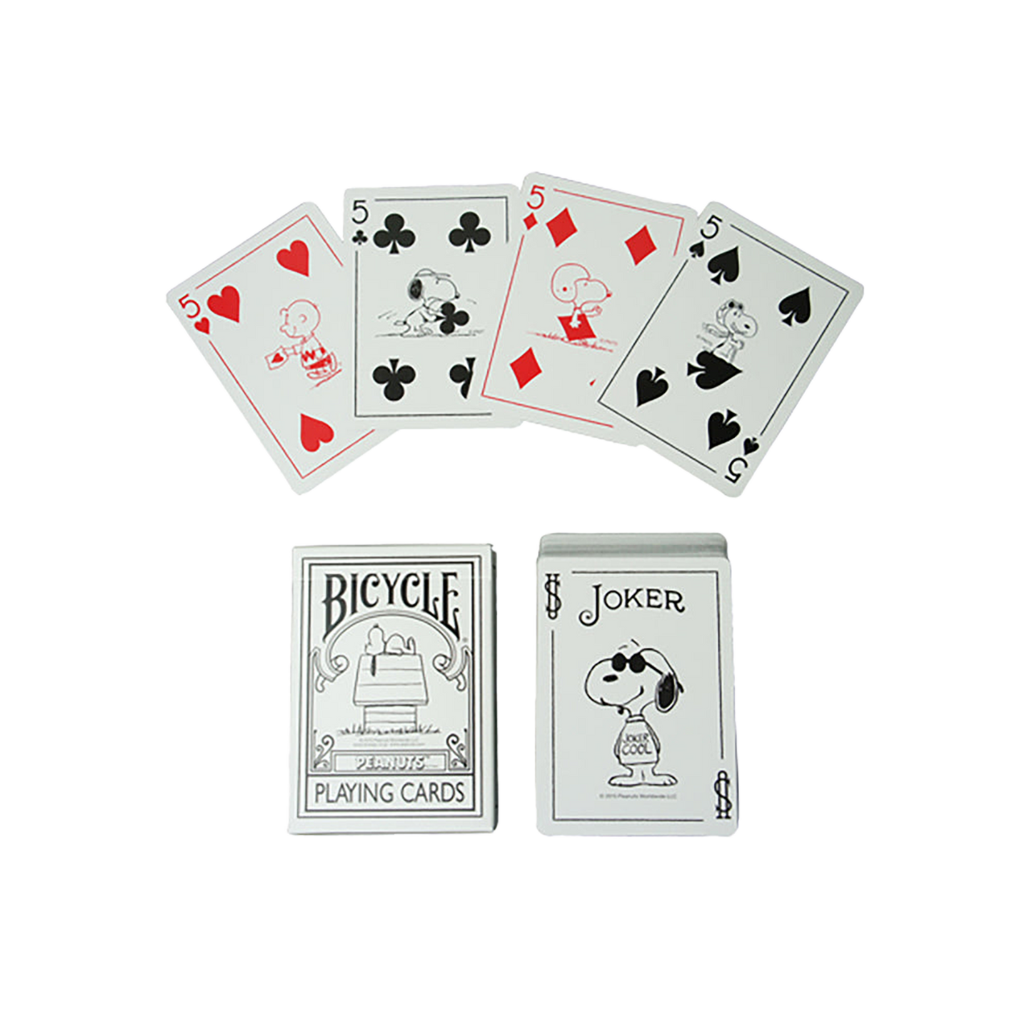PEANUTS BICYCLE PLAYING CARDS