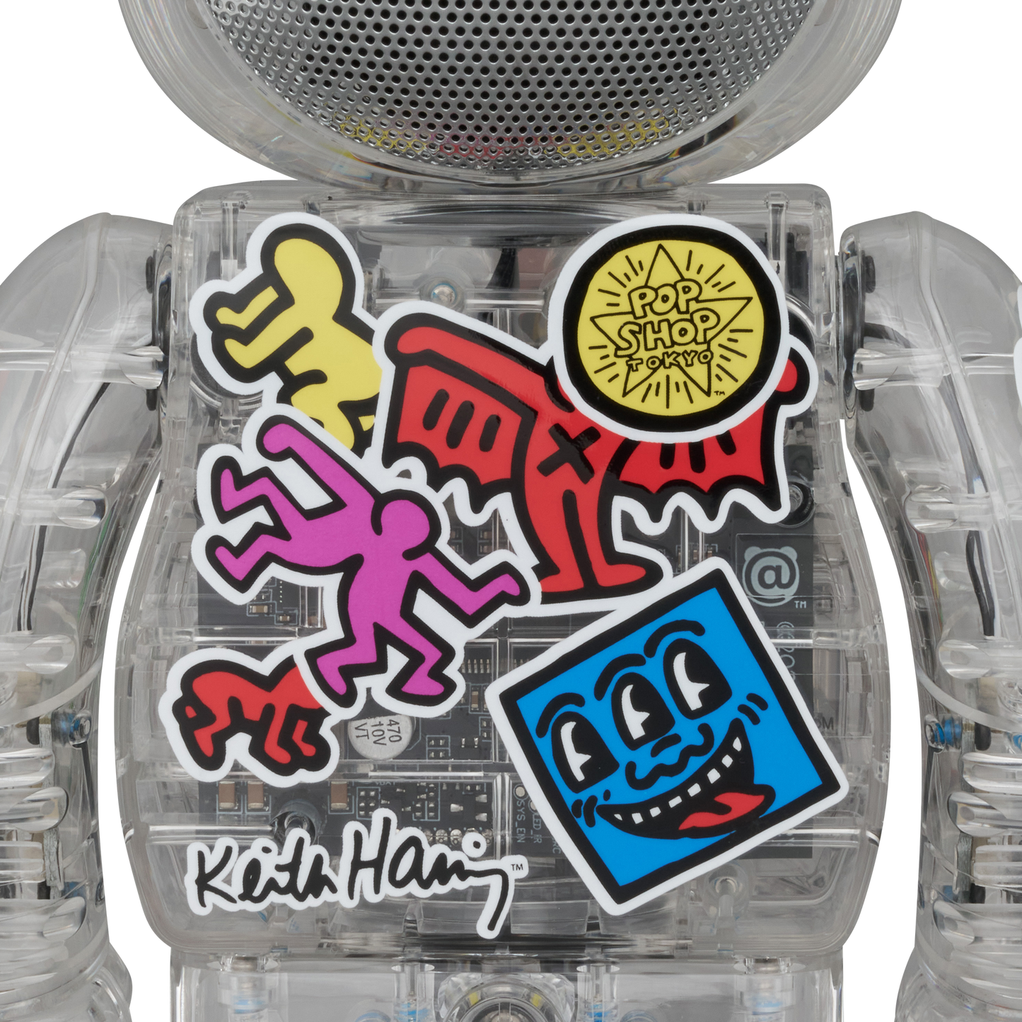 BE@RBRICK AUDIO Portable Bluetooth(R) Speaker Keith Haring 400%_1