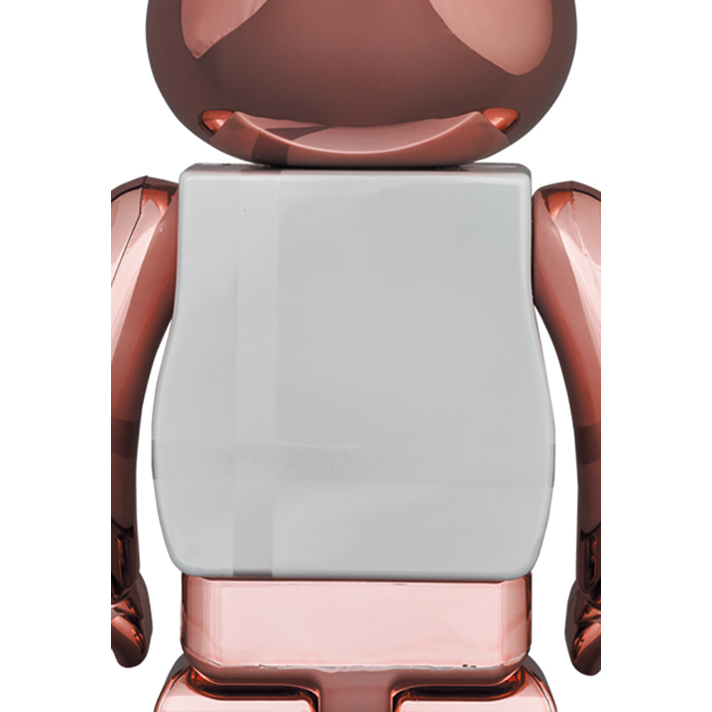 BE@RBRICK MEDICOM TOY PLUS PINK GOLD CHROME Ver. 100% & 400%_3