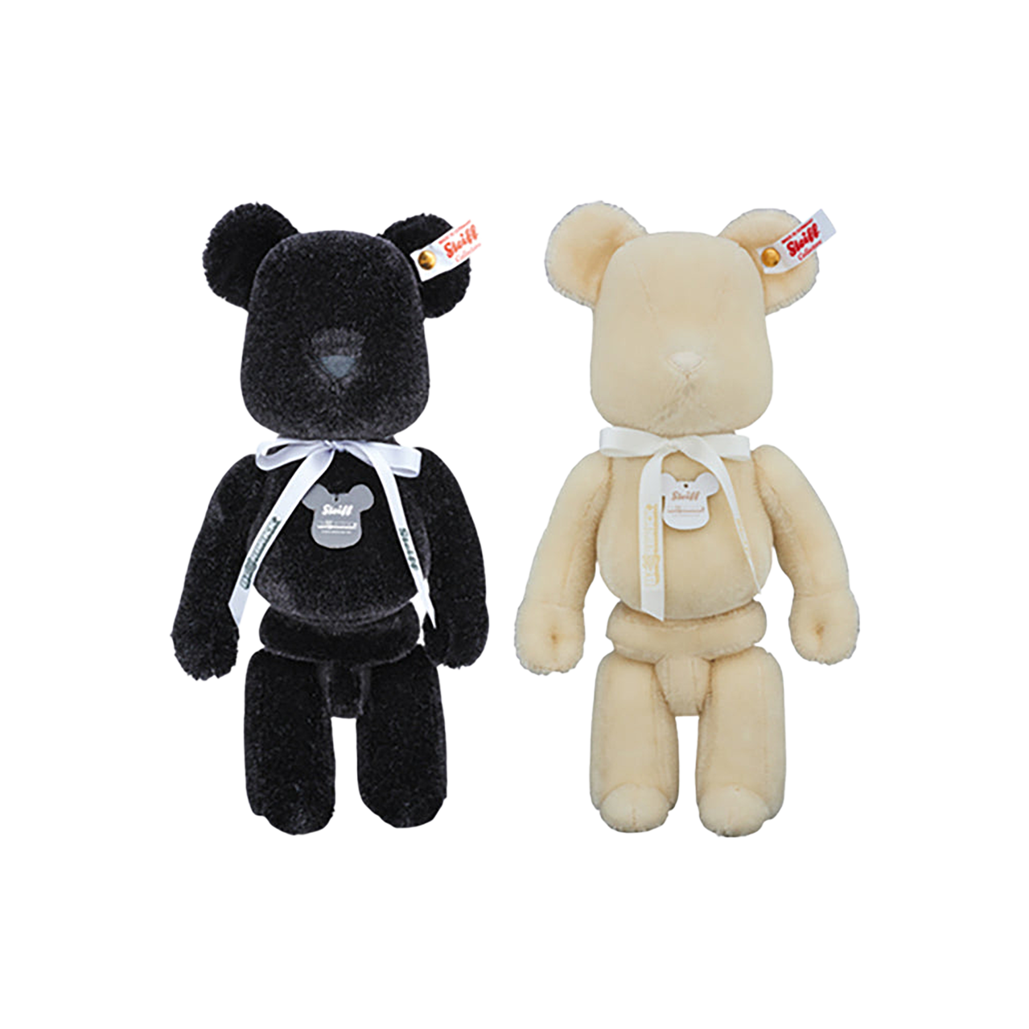 BE@RBRICK × STEIFF BLACK/WHITE | MEDICOM TOY OFFICIAL STORE BE@RBRICK × STEIFF BLACK/WHITE | MEDICOM TOY OFFICIAL STORE