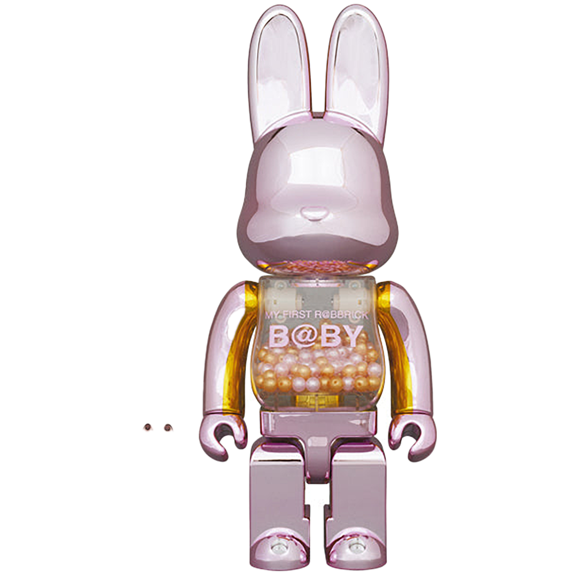 MY FIRST R@BBRICK B@BY 100％ & 400％ PINK GOLD Ver. | MEDICOM TOY